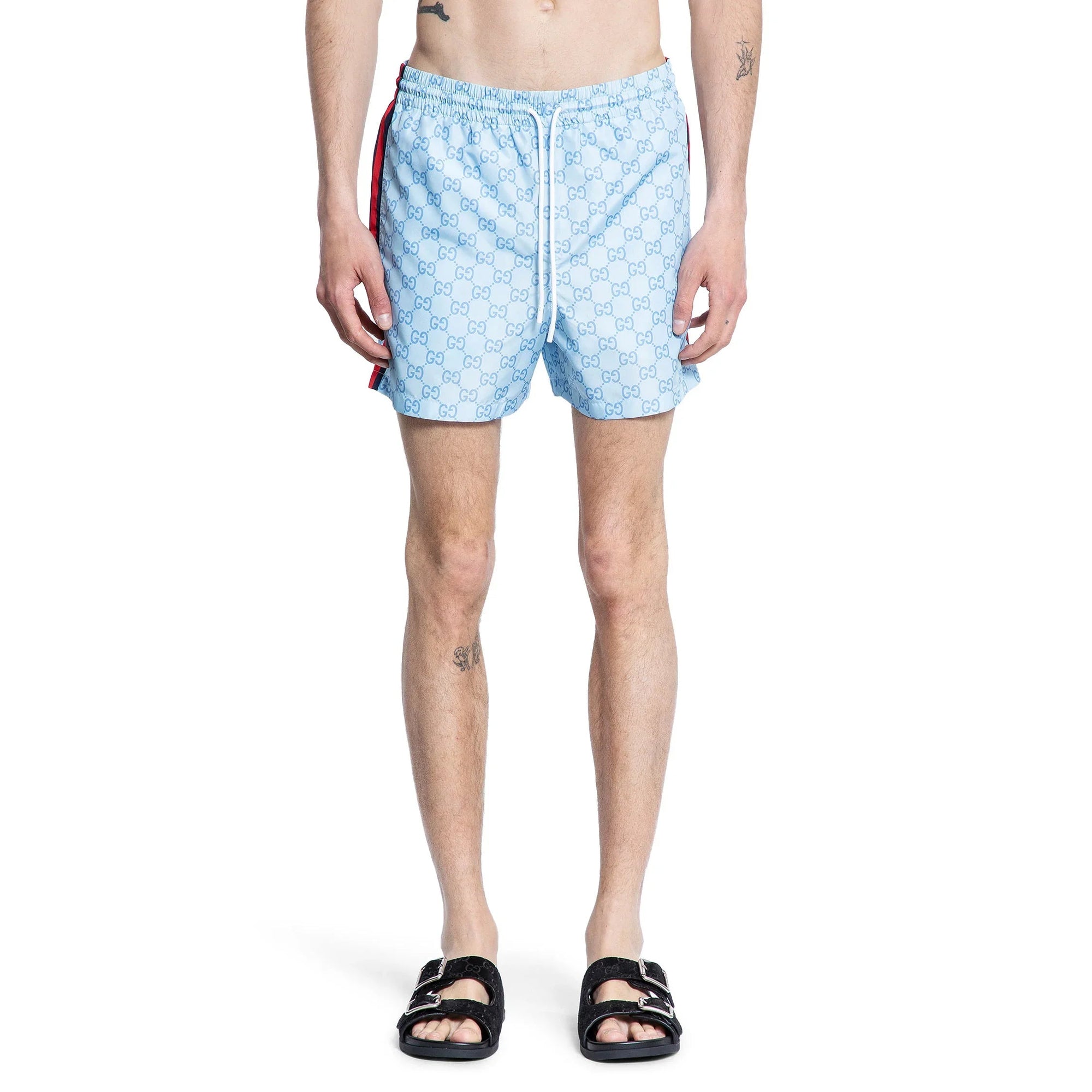 Оригінальна Gg Poplin Tech Swim Shorts Gucci – вид 7