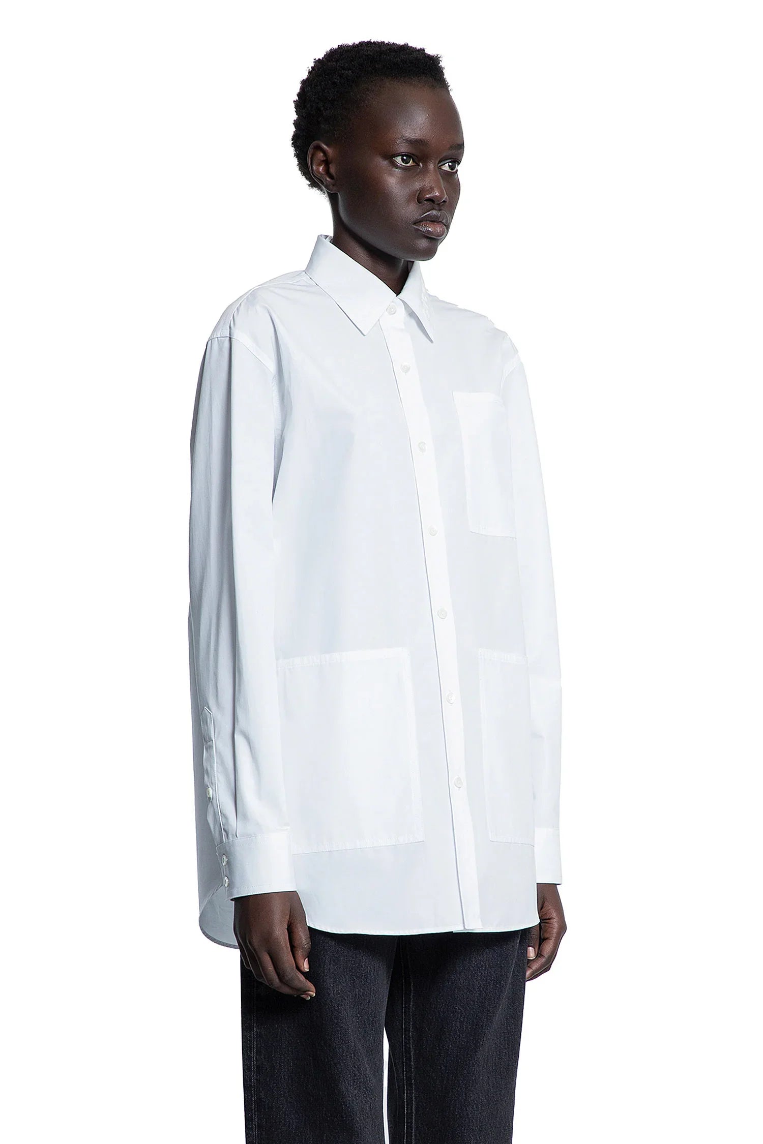 Heavy Cotton Poplin Shirt Gucci – Гарантія оригінальності – детальний вид