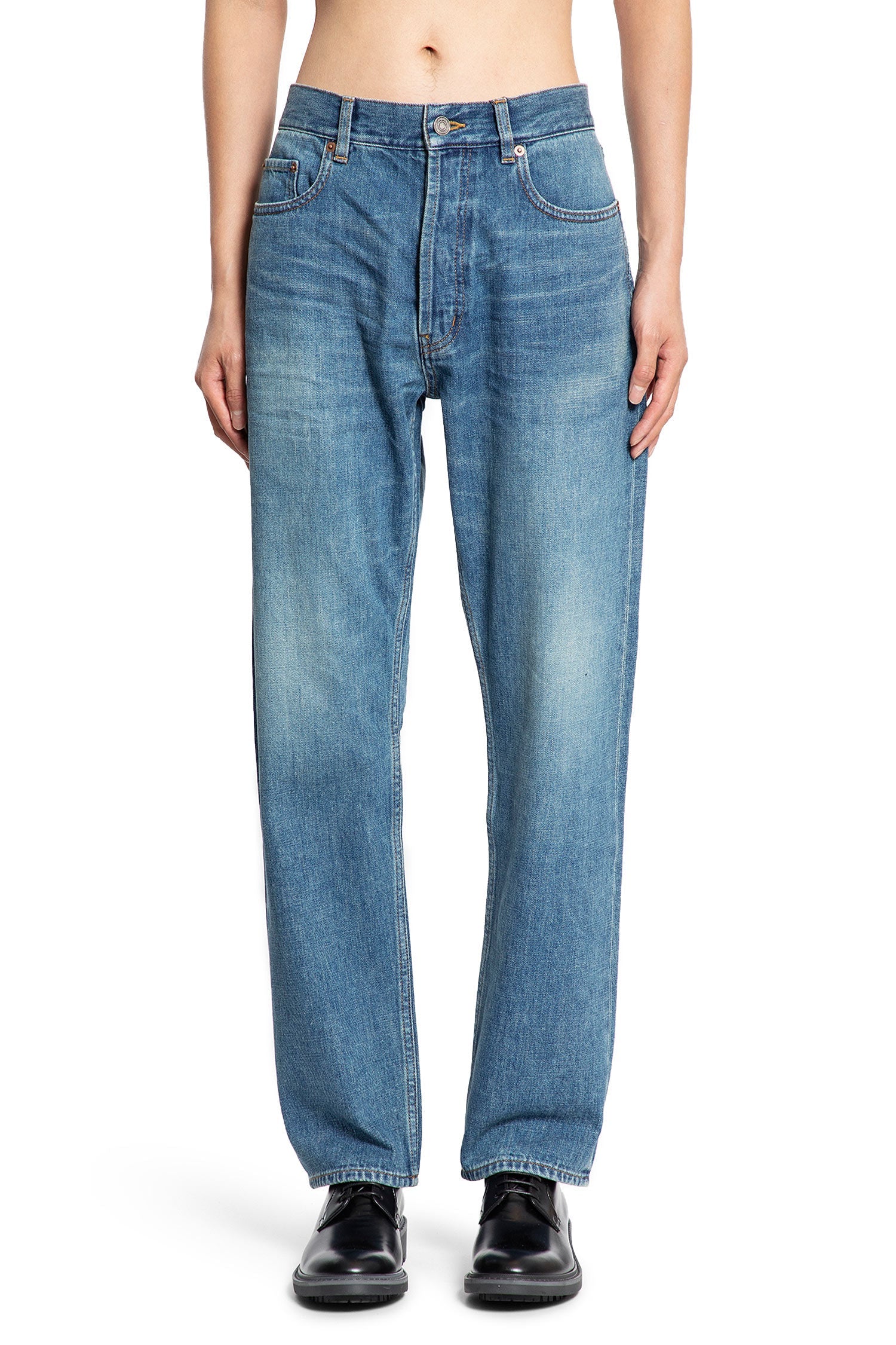 Оригінальна Mick 5 Pocket Jeans Saint laurent – вид ззаду