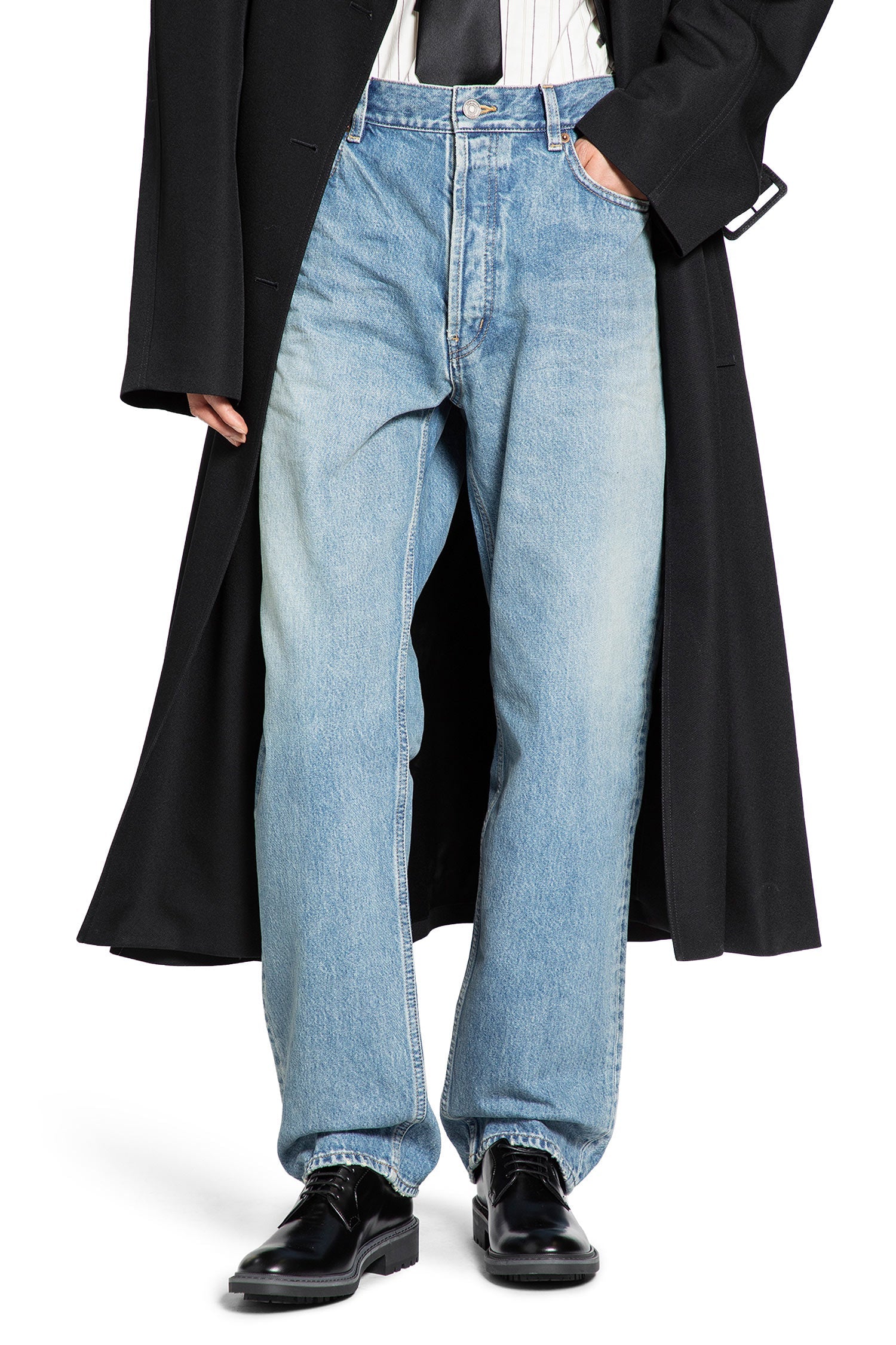 Mick Long Jeans Saint laurent – Гарантія оригінальності – боковий вид