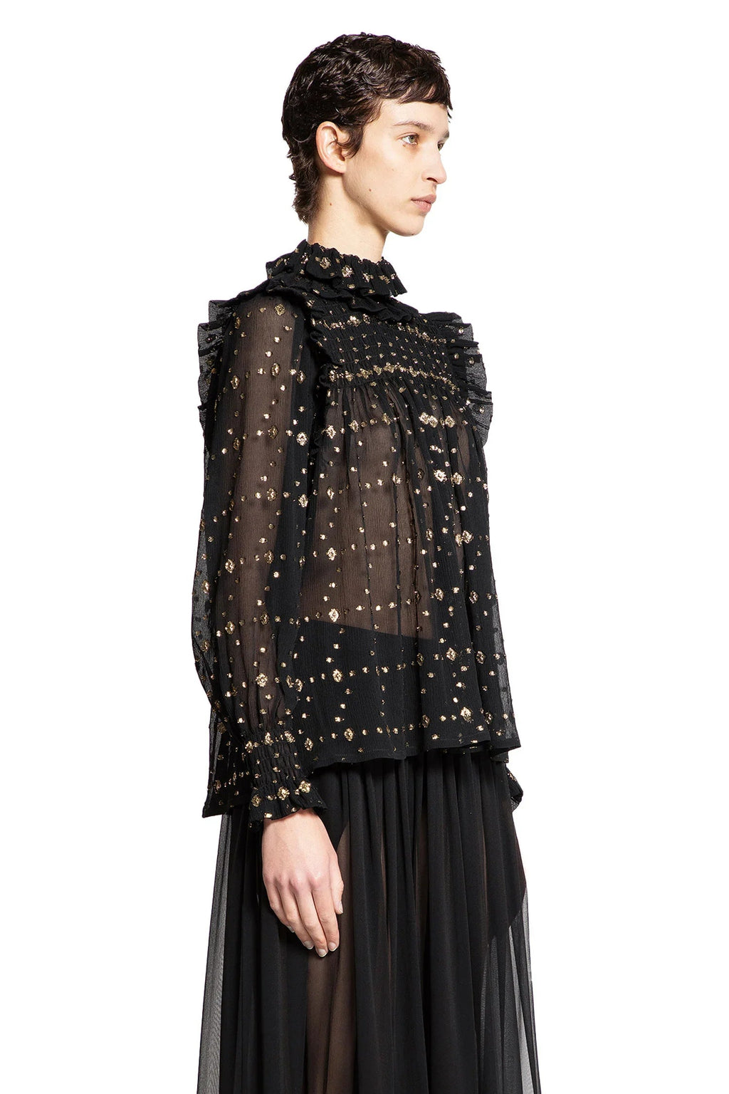 Оригінальна Losange Fil Coupé Blouse Saint laurent – детальний вид
