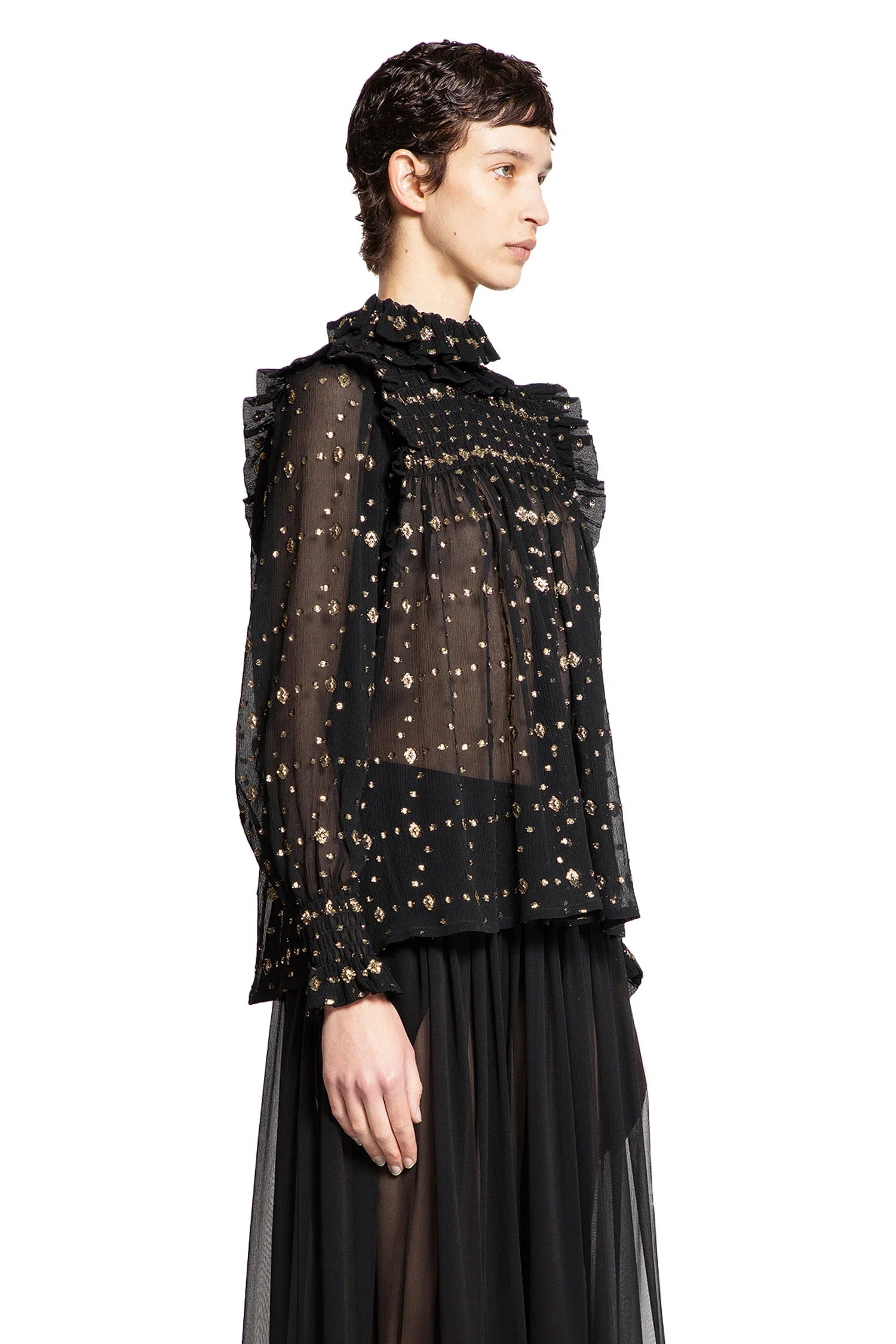 Оригінальна Losange Fil Coupé Blouse Saint laurent – детальний вид