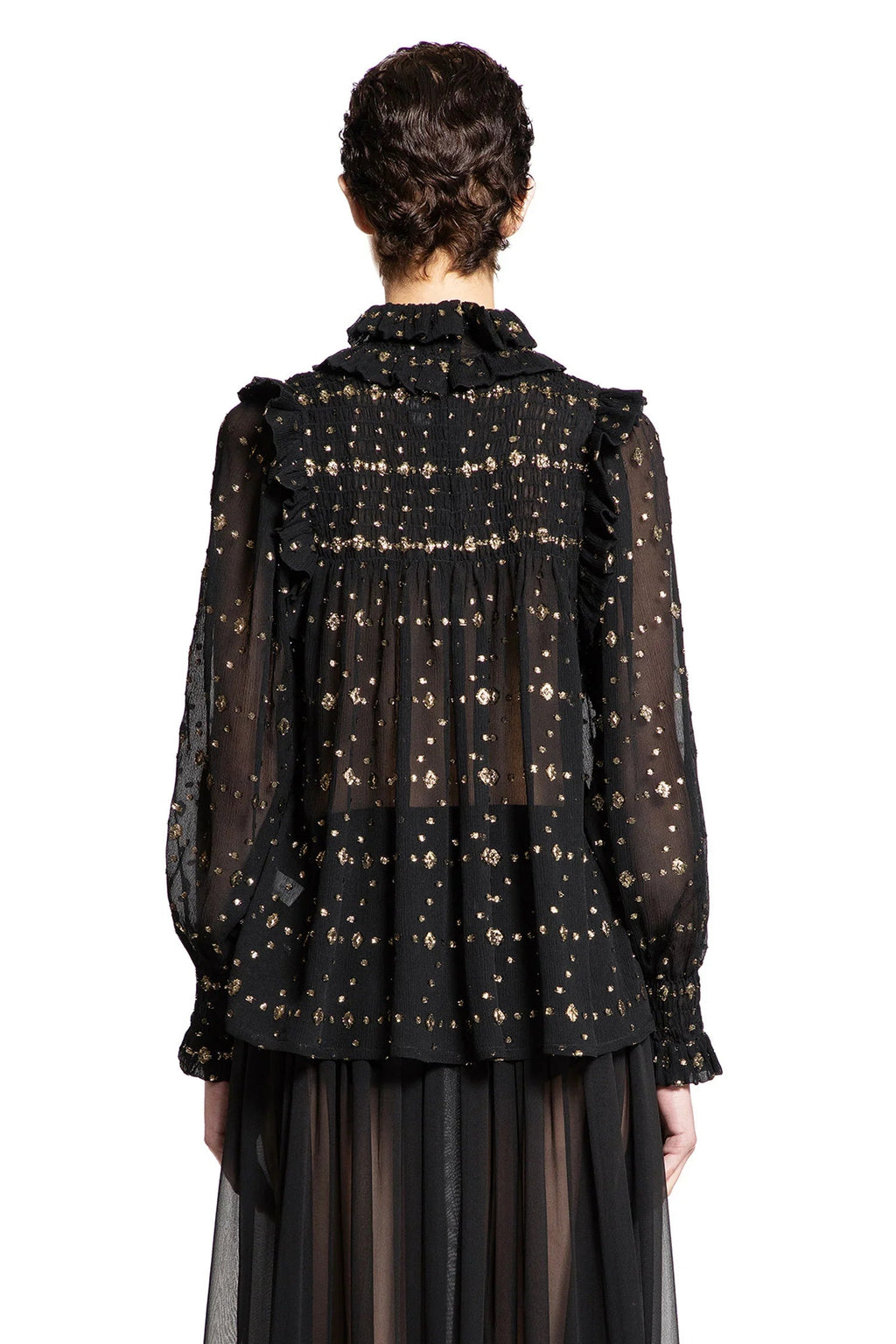 Оригінальна Losange Fil Coupé Blouse Saint laurent – збільшений вид