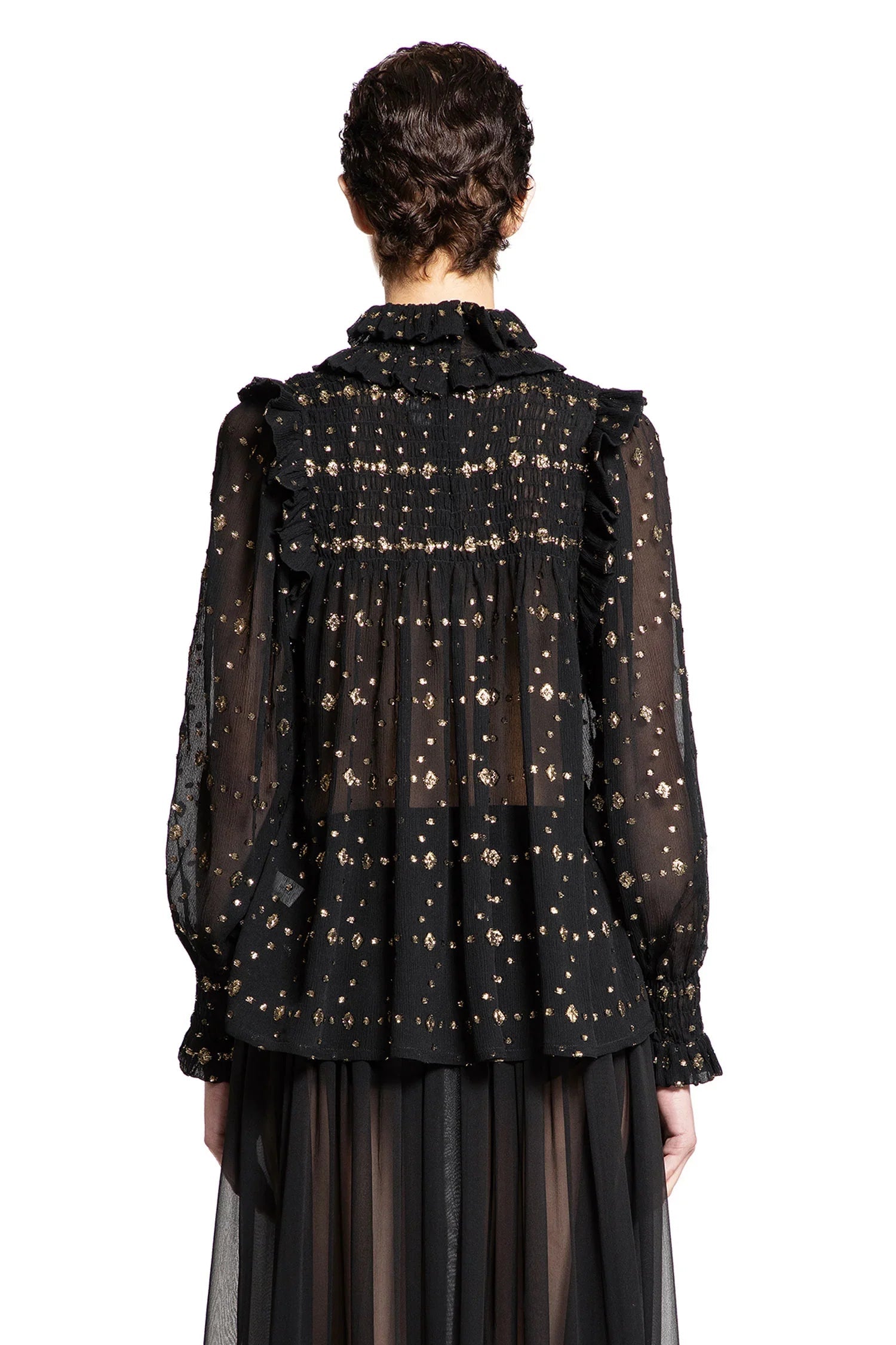 Оригінальна Losange Fil Coupé Blouse Saint laurent – збільшений вид