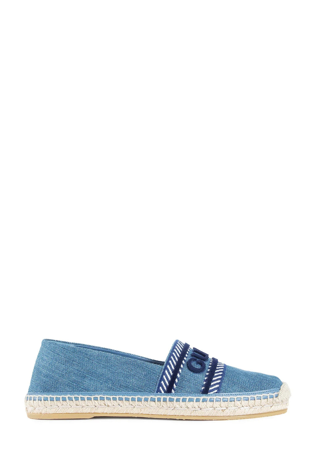 Оригінальна Denim Espadrilles Gucci – боковий вид