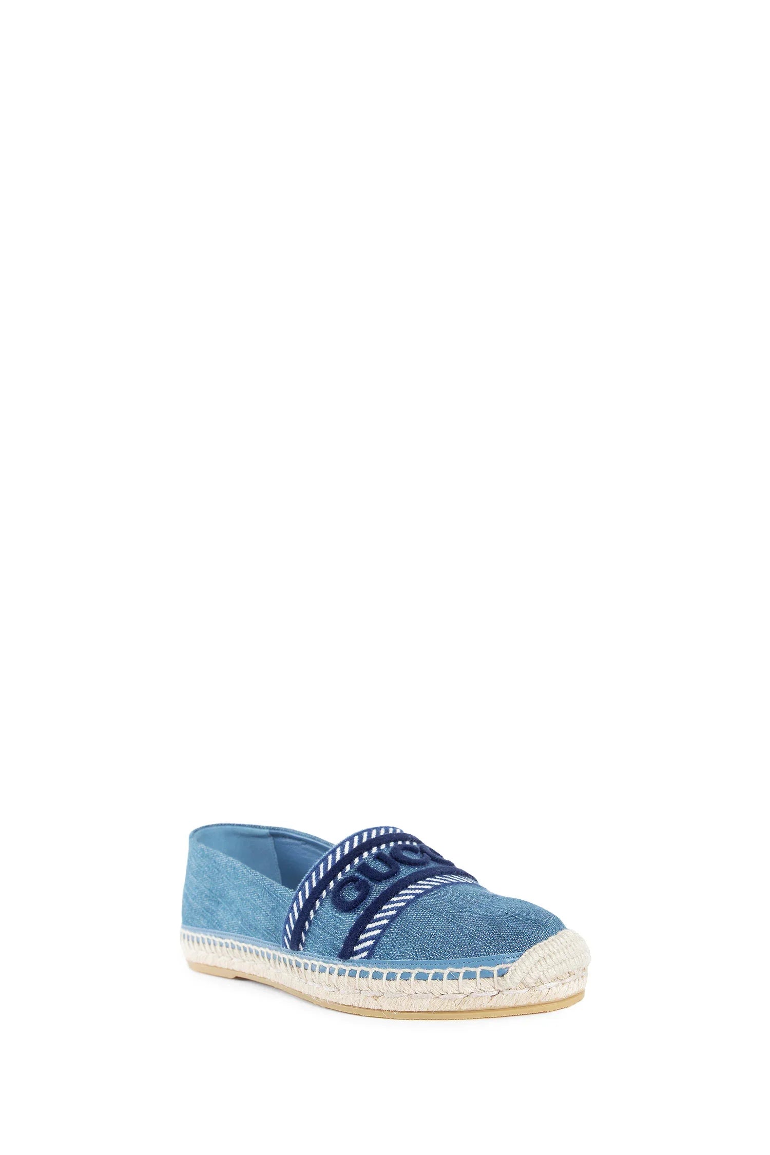 Оригінальна Denim Espadrilles Gucci – вид ззаду