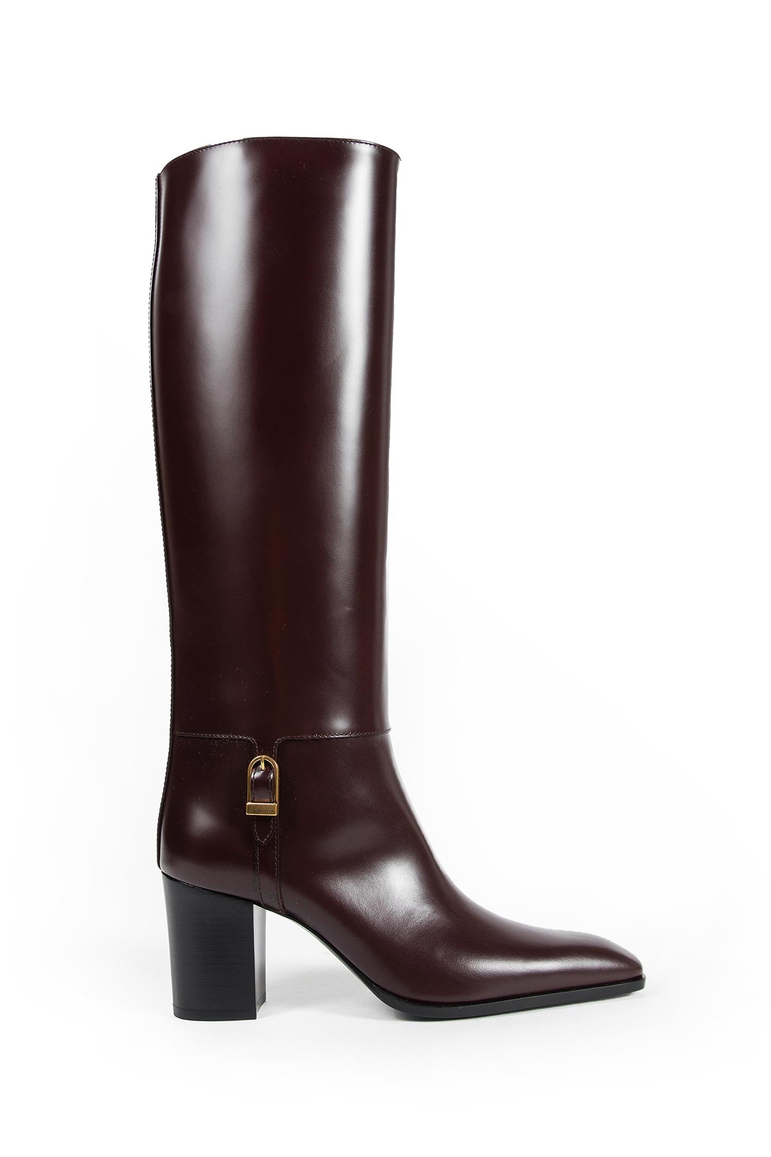 Оригінальна Julia Boots In Leather Saint laurent – боковий вид