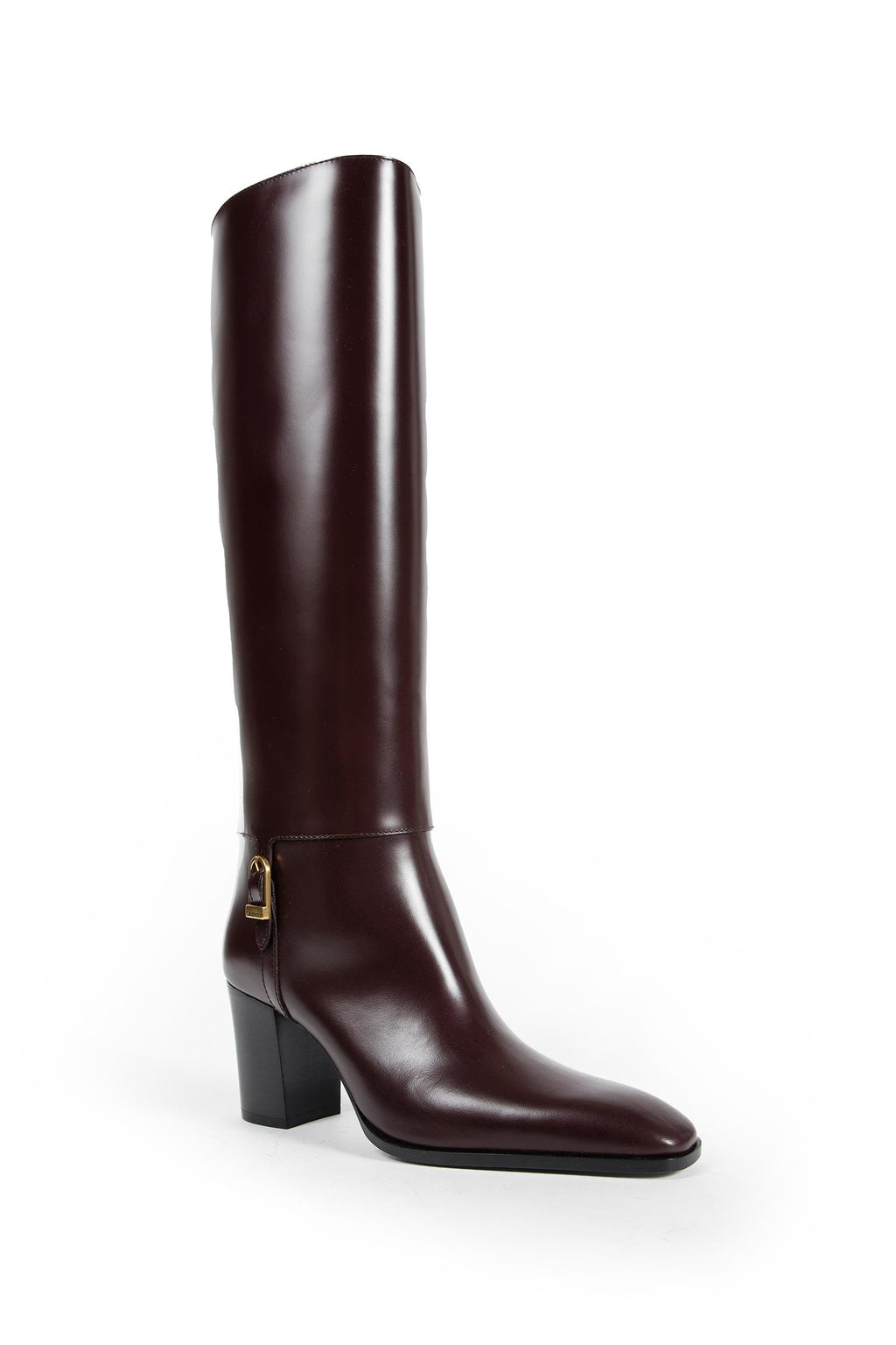 Оригінальна Julia Boots In Leather Saint laurent – вид ззаду