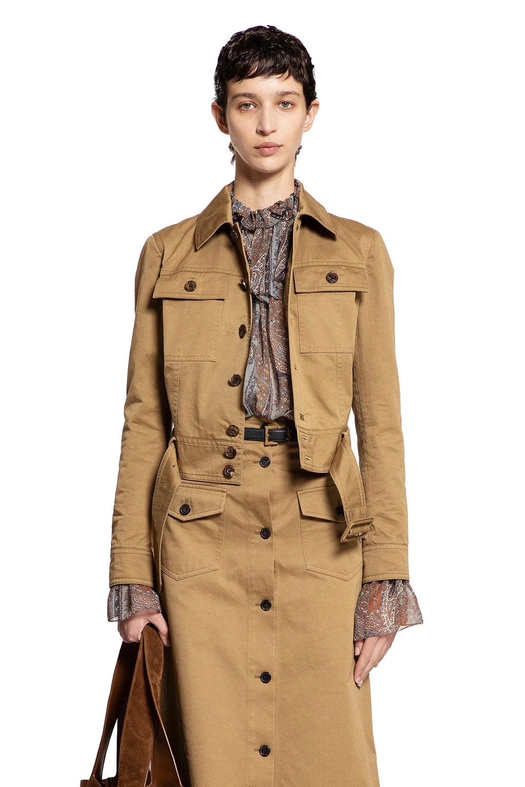 Saint laurent Outerwear оригінал | Швидка доставка Україна – боковий вид
