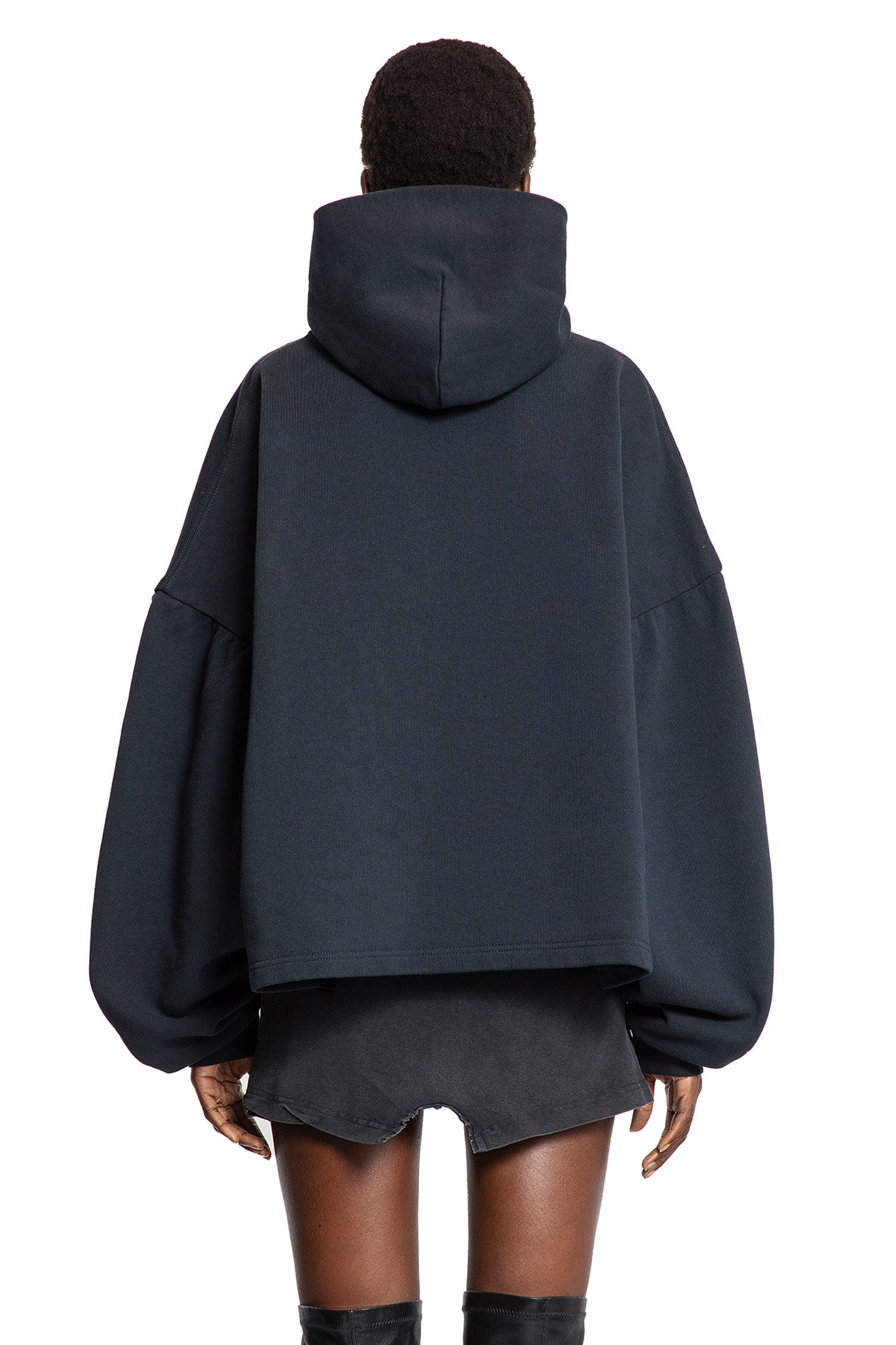 Nano Bb Cropped Hoodie Balenciaga – Гарантія оригінальності – збільшений вид