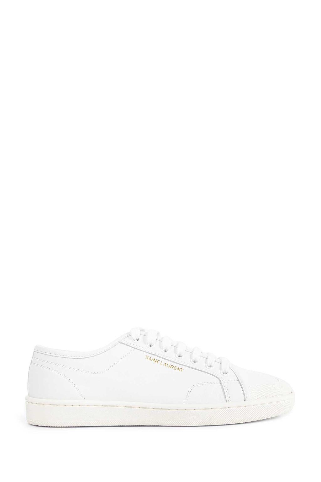 Gym Sneakers In Leather Saint laurent оригінал – Купити в Україні – боковий вид