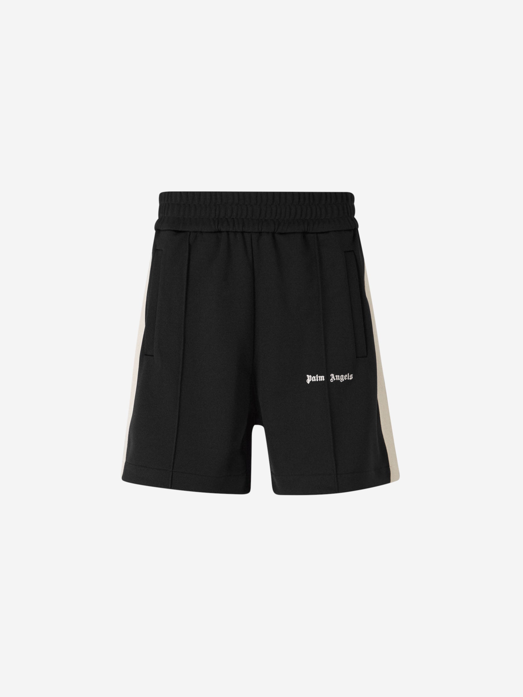 Technical Bermuda Shorts Logo Palm angels – Гарантія оригінальності – боковий вид