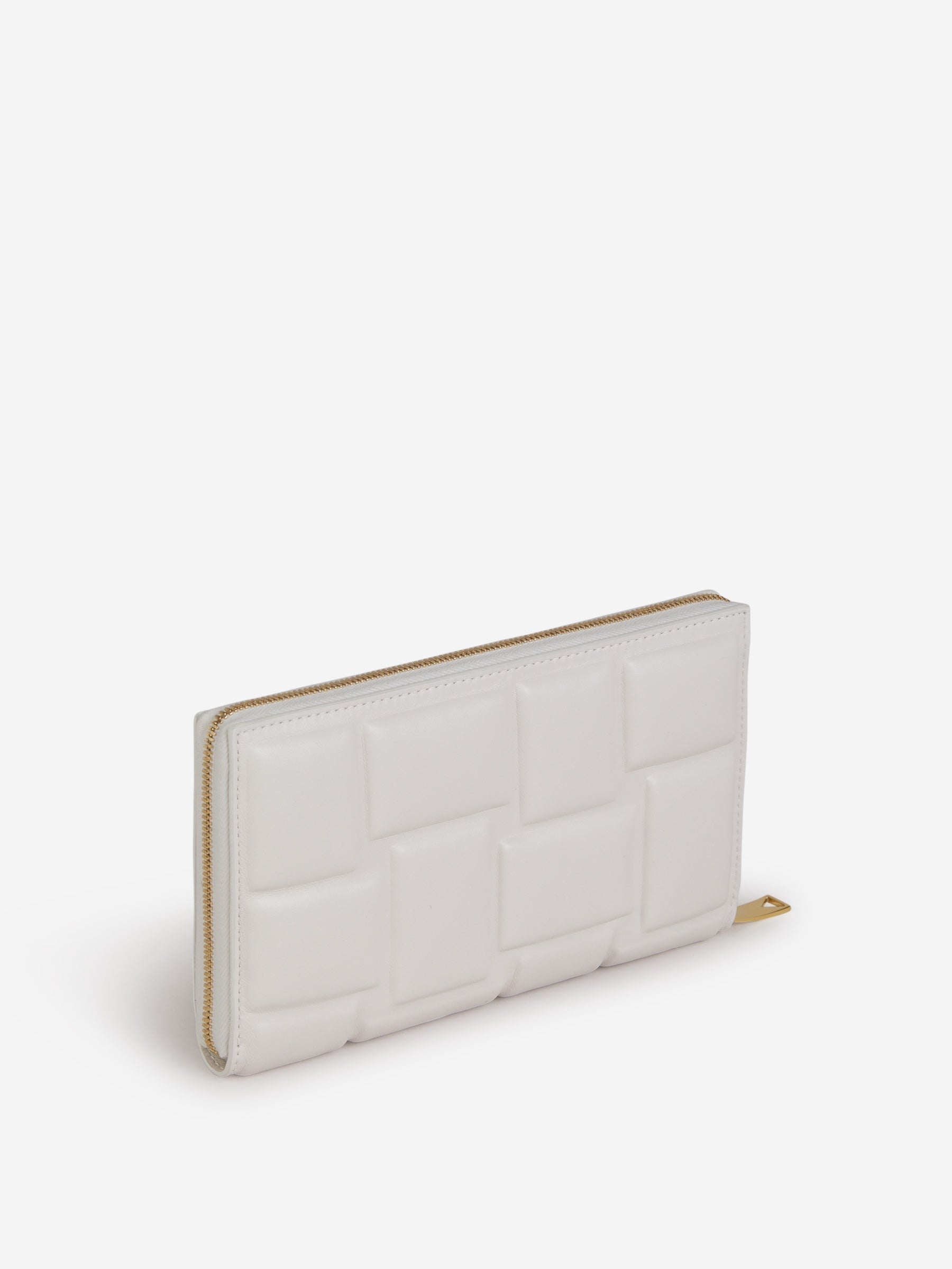 Leather Quilted Wallet Bottega veneta оригінал – Купити в Україні – боковий вид
