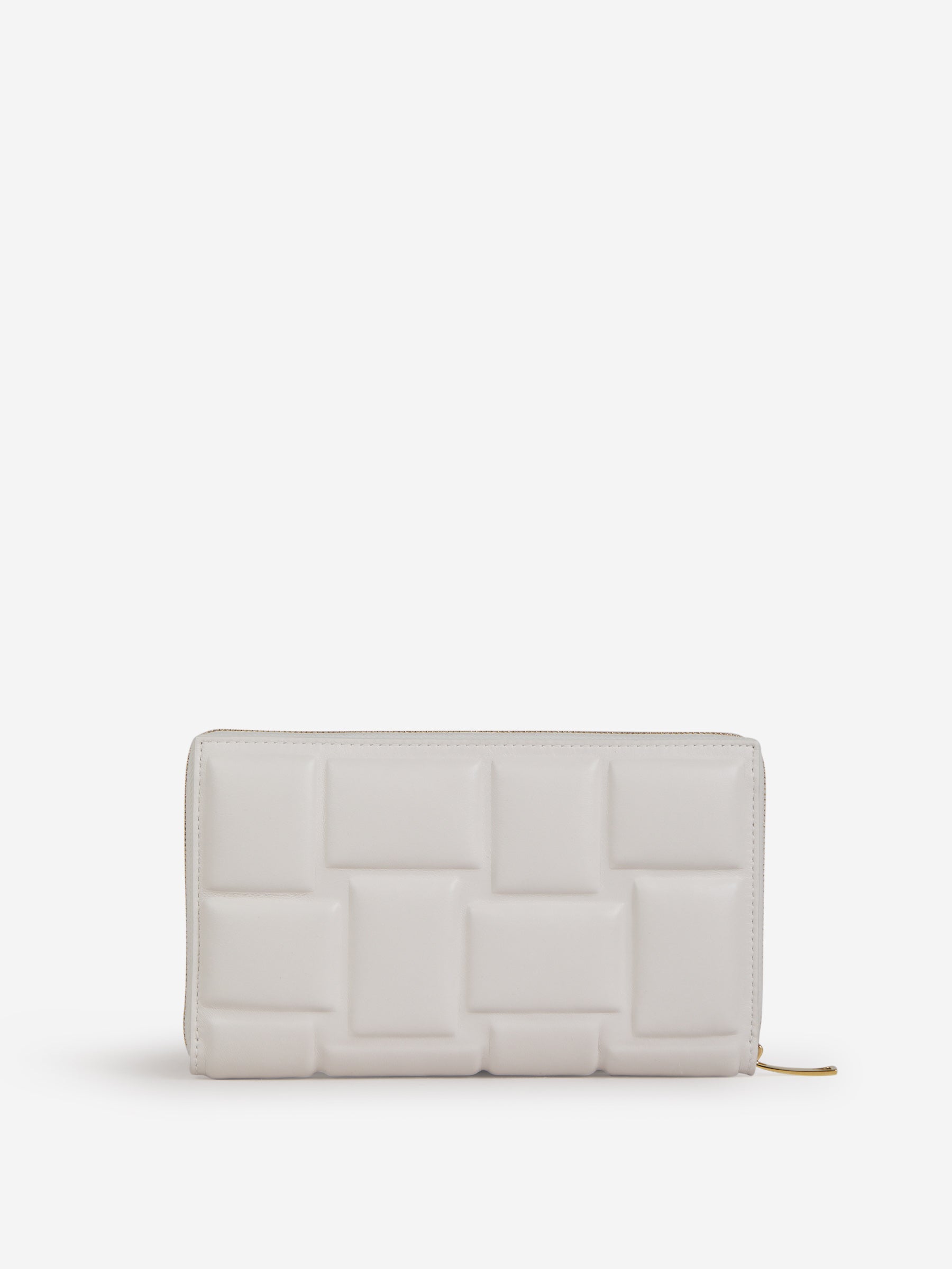 Leather Quilted Wallet Bottega veneta оригінал – Купити в Україні – вид ззаду