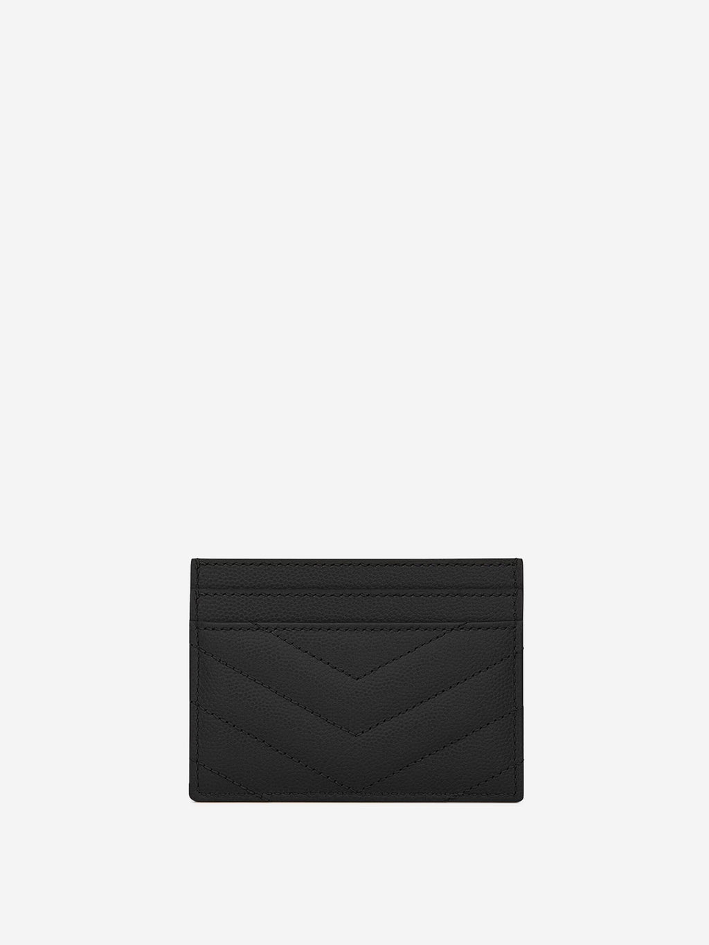 Cassandra Quilted Card Holder Saint laurent оригінал – Купити в Україні – вид ззаду
