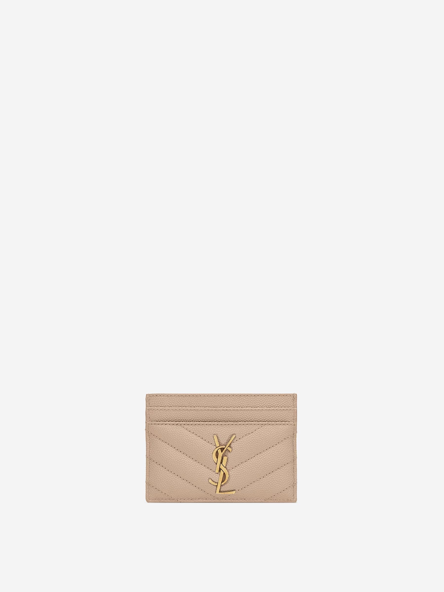 Cassandre Card Holder Saint laurent оригінал – Купити в Україні – боковий вид