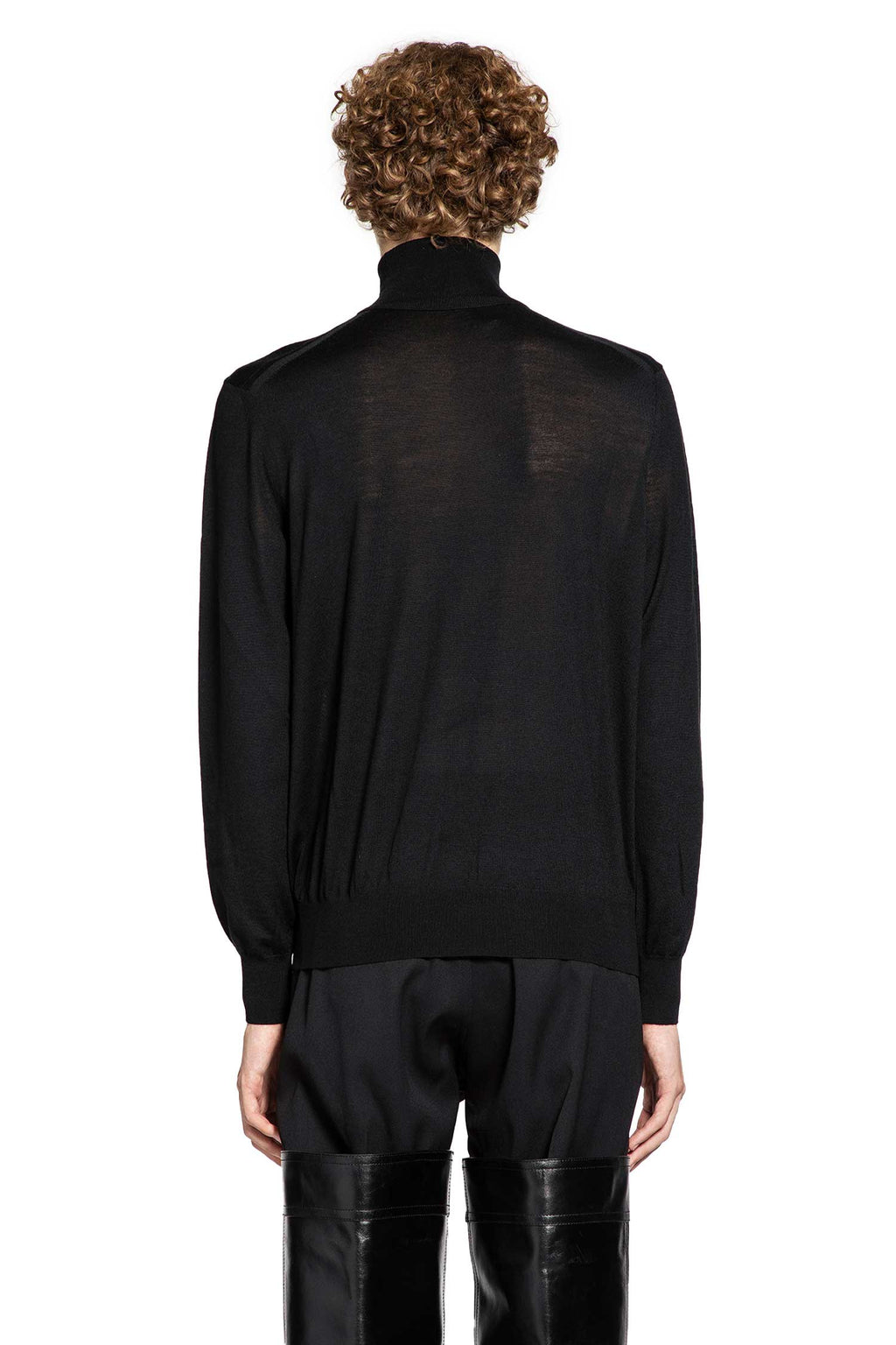 Turtleneck Knitwear In Cotton Saint laurent оригінал – Купити в Україні – збільшений вид