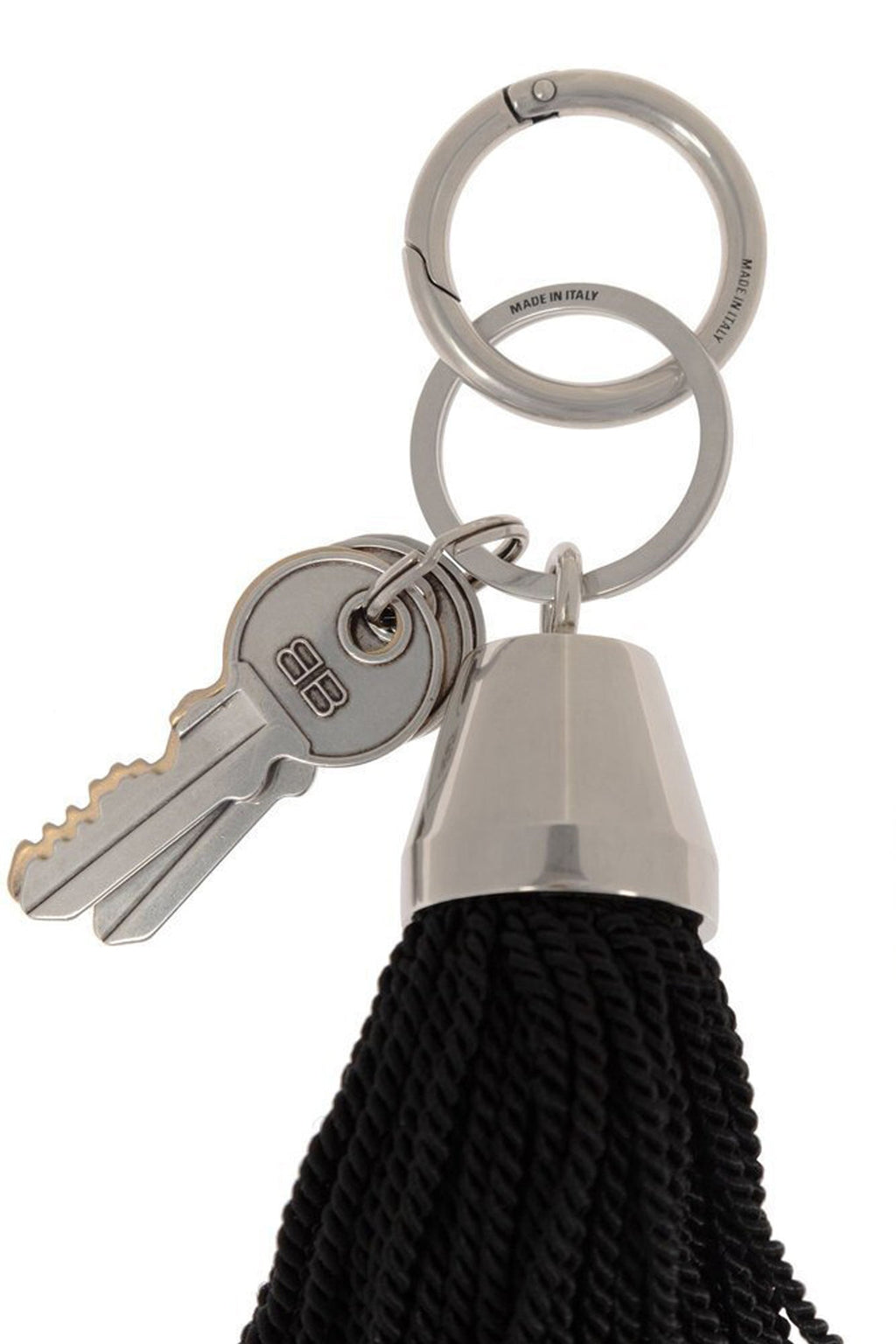 Оригінальна Pompom Keyring Balenciaga – вид ззаду