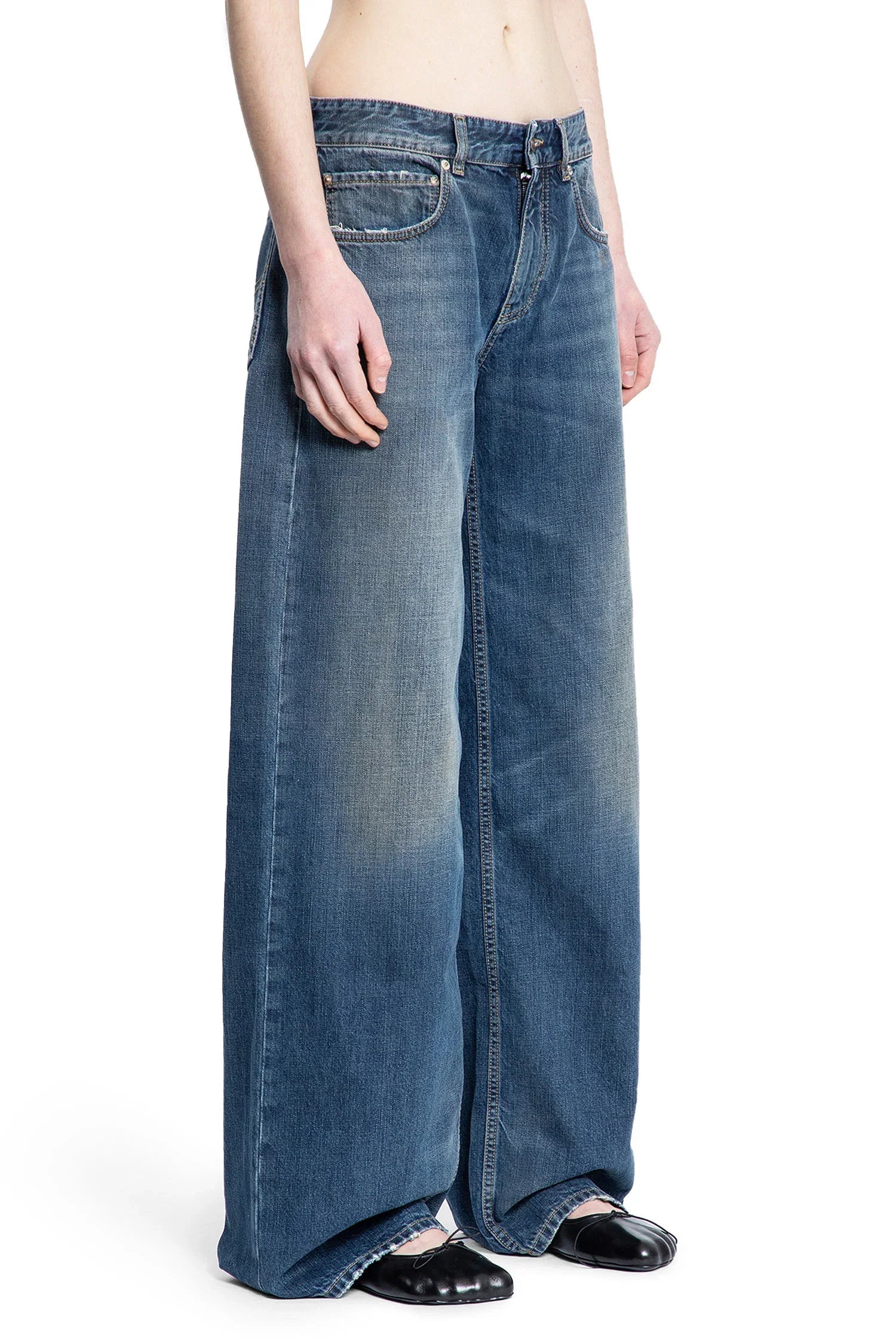 Оригінальна Wide Leg Baggy Jeans Balenciaga – детальний вид