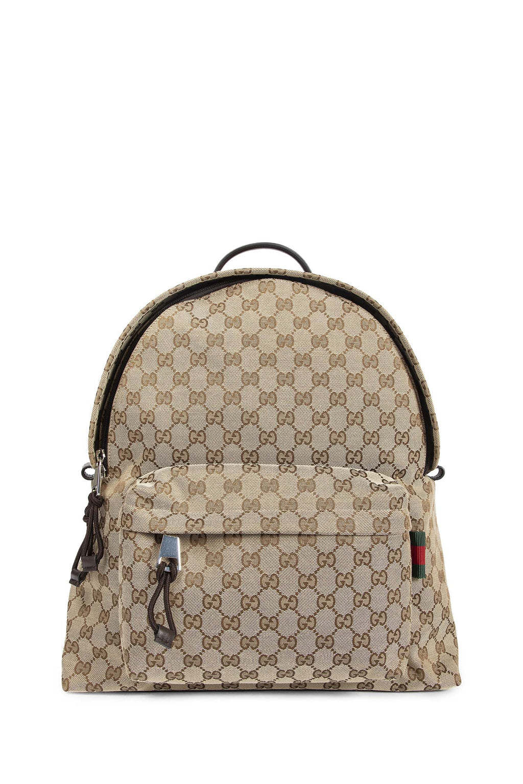 Gg Canvas Medium Backpack Gucci – Гарантія оригінальності – боковий вид