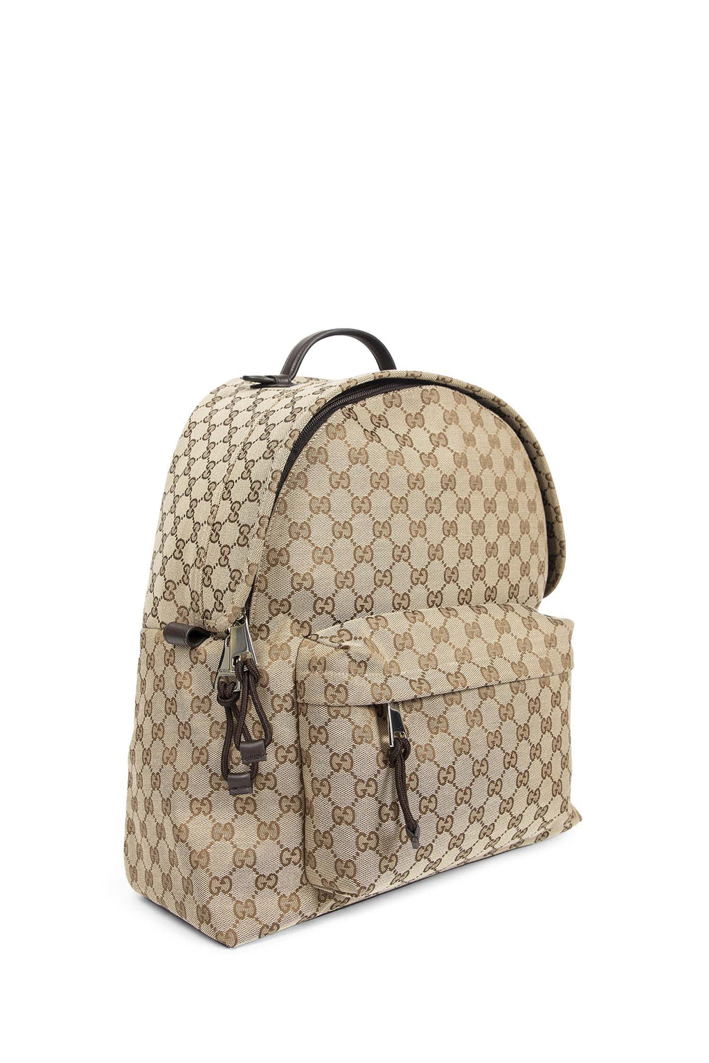 Gg Canvas Medium Backpack Gucci – Гарантія оригінальності – вид ззаду