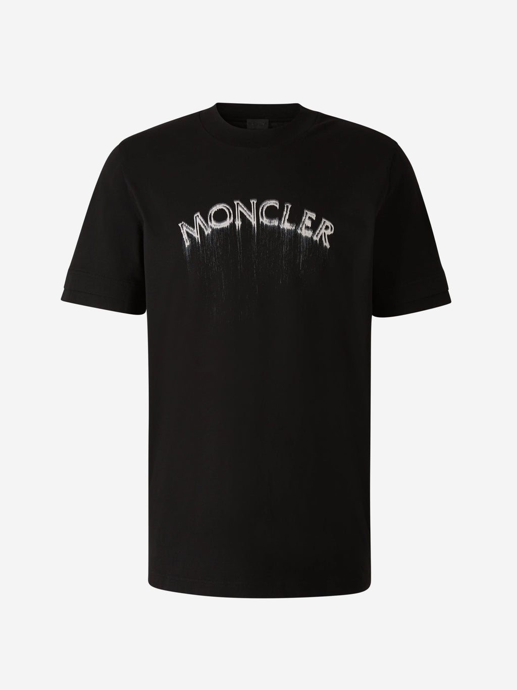 Оригінальна Cotton Printed T-Shirt Moncler – боковий вид