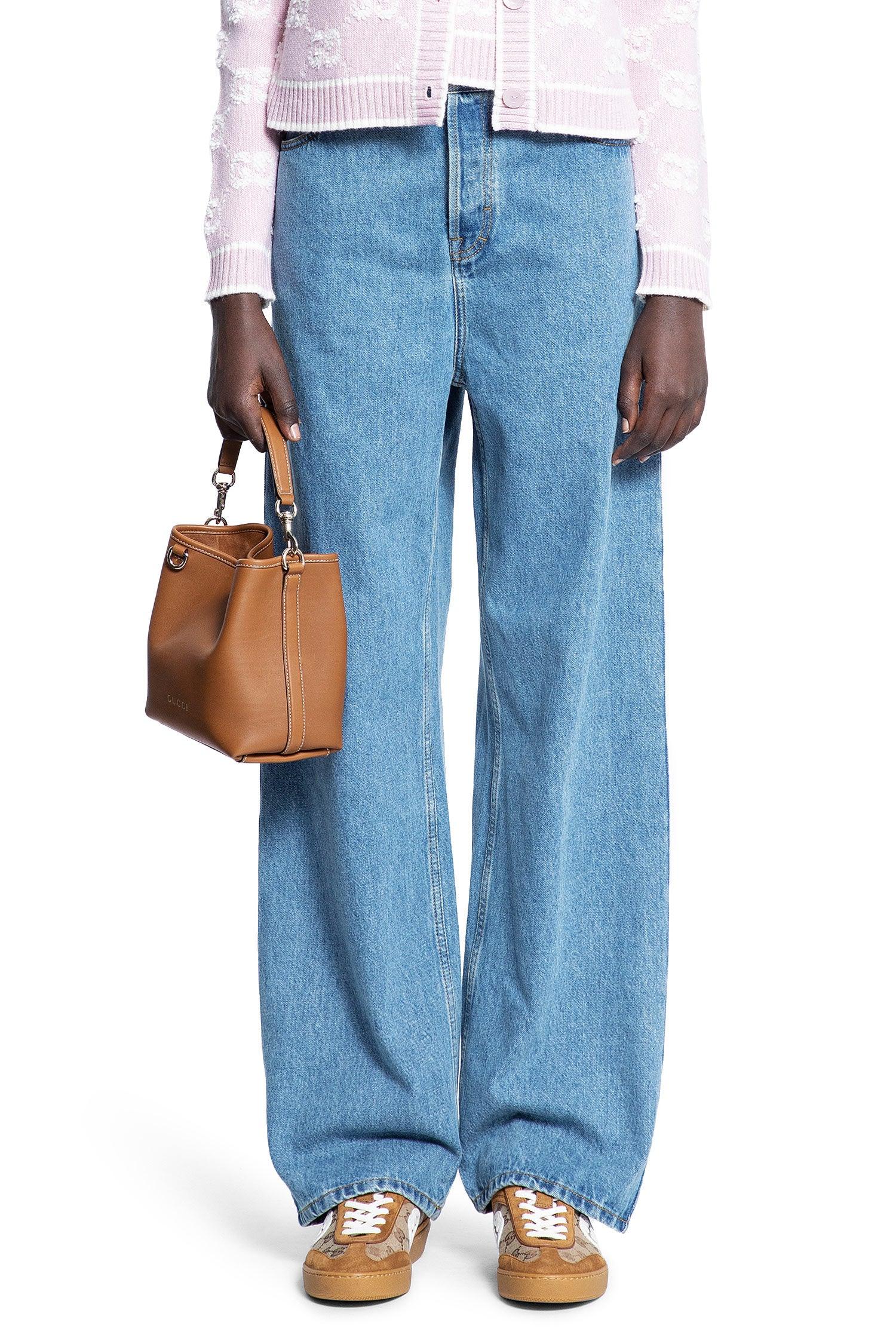 5 Pocket Baggy Jeans Gucci – Гарантія оригінальності – боковий вид