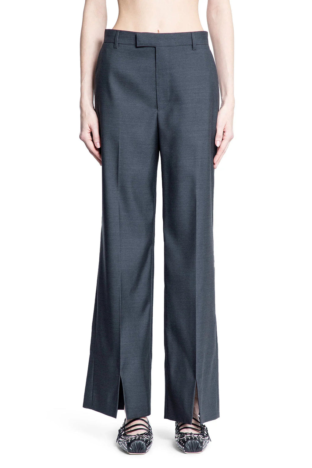Оригінальна Flared Tailored Trousers Gucci – вид ззаду