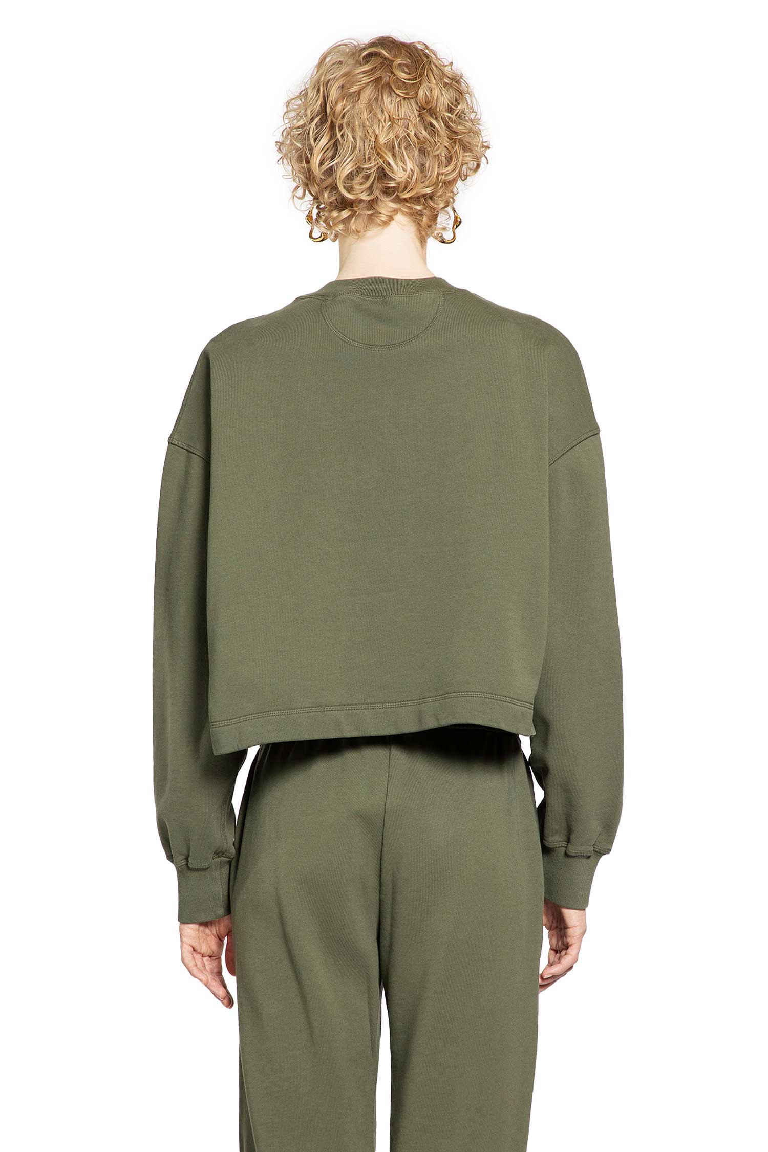 Cropped Sweatshirt In Cotton Gucci – Гарантія оригінальності – збільшений вид
