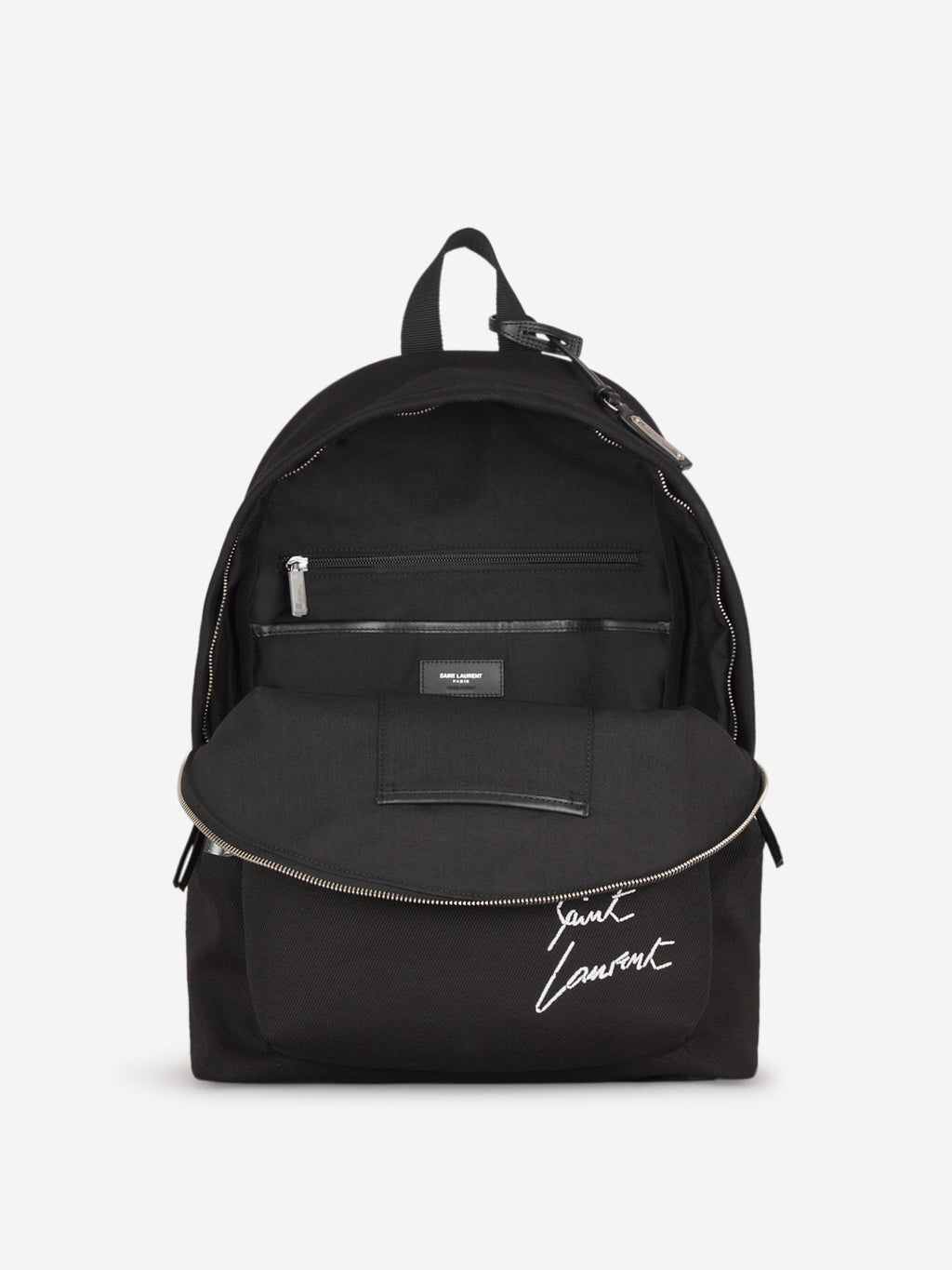 Logo City Backpack Saint laurent – Гарантія оригінальності – збільшений вид