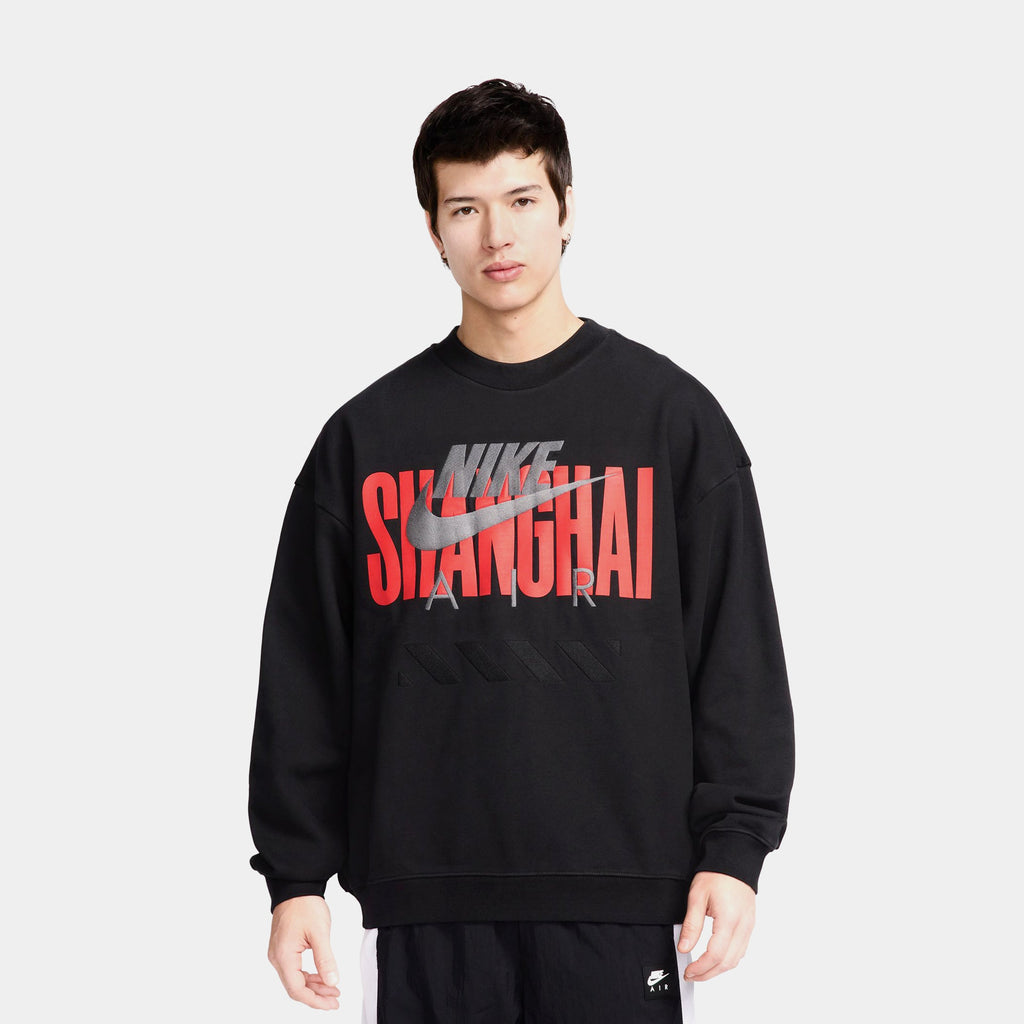 Оригінальна Air Shanghai Fleece Mens Crewneck Nike – боковий вид