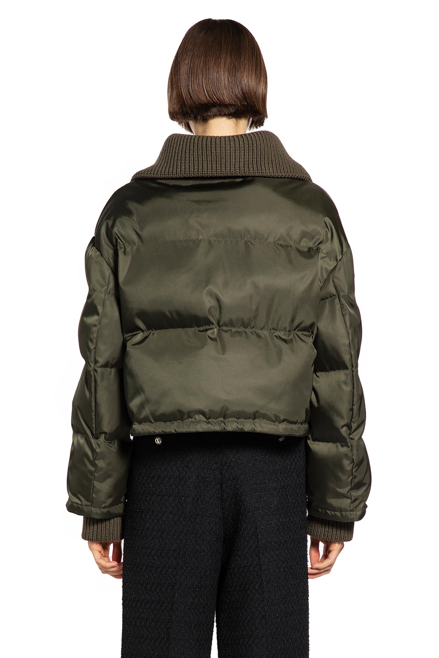 Fine Nylon Gabardine Puffer Jacket Gucci – Гарантія оригінальності – збільшений вид