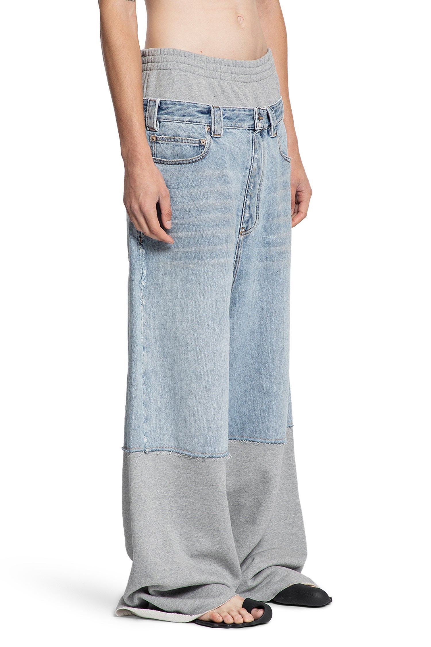 Patched Molleton Baggy Pants Balenciaga – Гарантія оригінальності – детальний вид