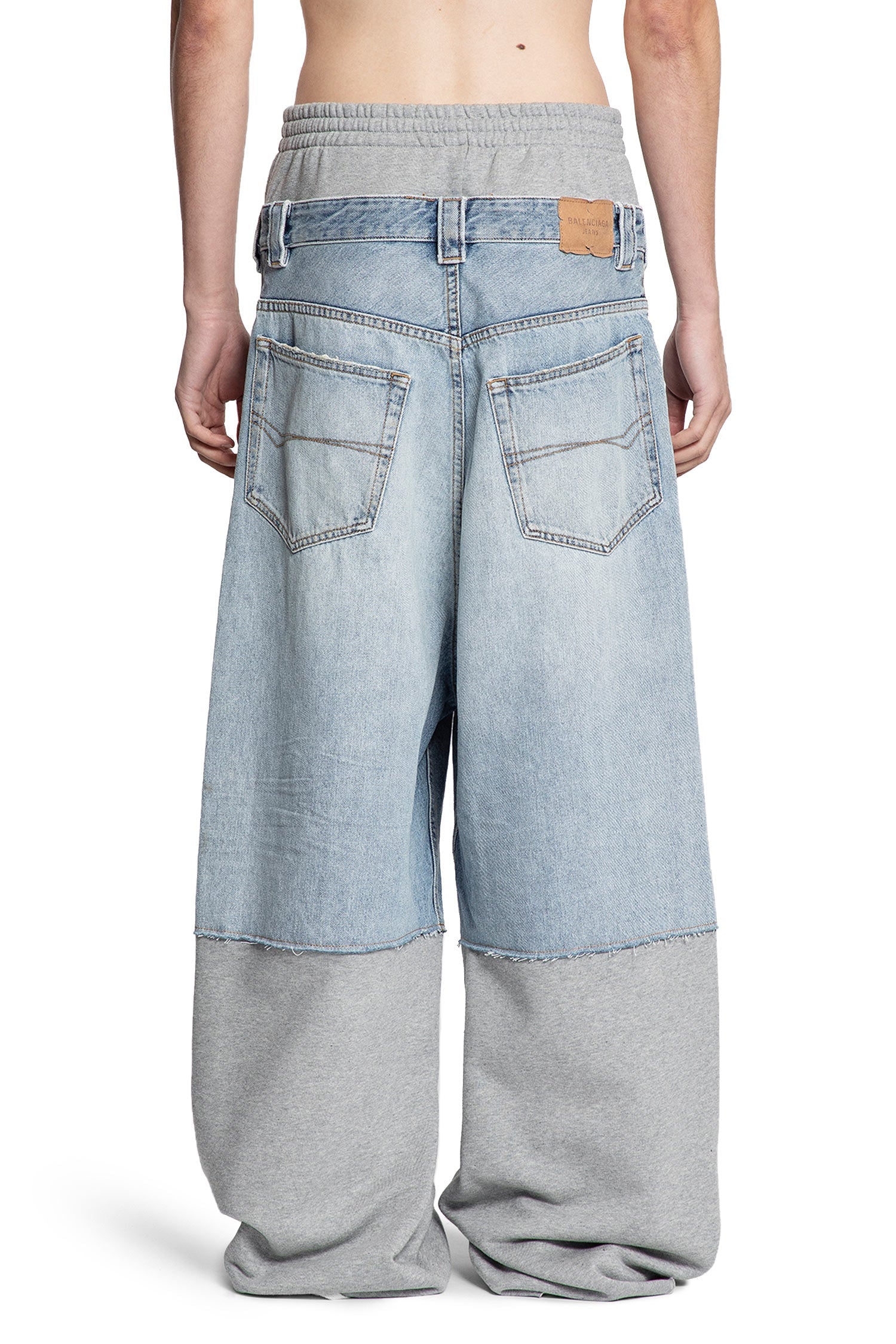 Patched Molleton Baggy Pants Balenciaga – Гарантія оригінальності – збільшений вид
