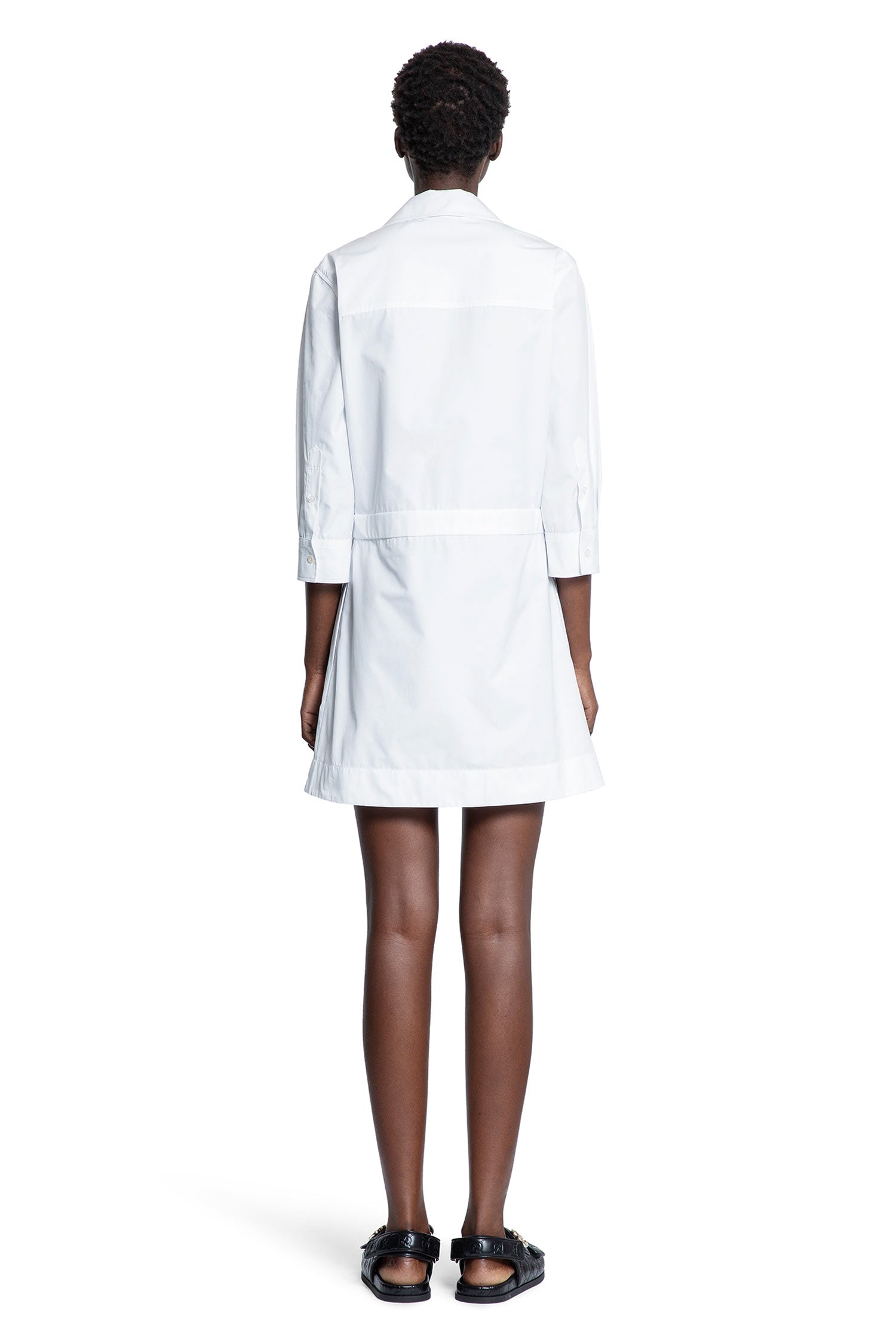 Оригінальна Cotton Poplin Horsebit Shirt Dress Gucci – збільшений вид
