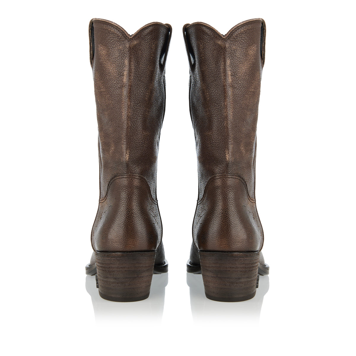 Оригінальна Leather Cowboy Boots Miu miu – вид 7