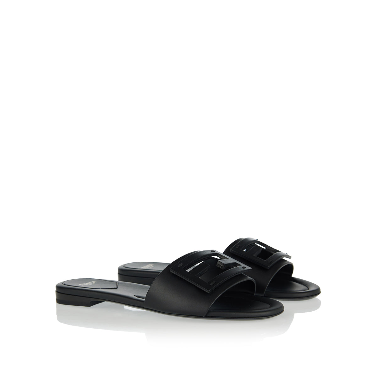 Оригінальна Baguette Leather Slides Fendi – вид ззаду