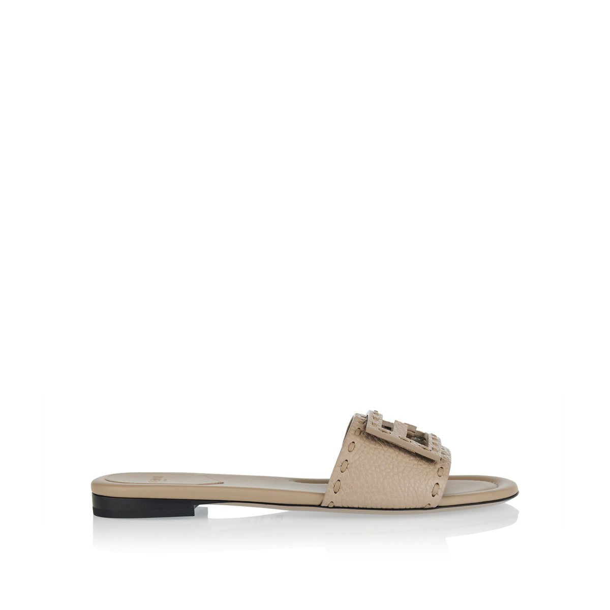 Оригінальна Baguette Leather Slides Fendi – боковий вид