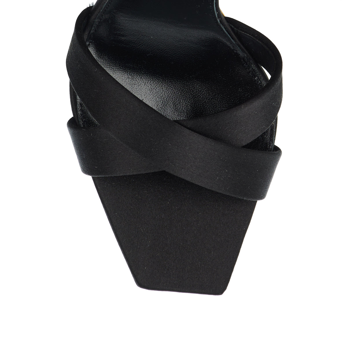 Lucienne Satin Crepe Wedges Saint laurent оригінал – Купити в Україні – збільшений вид