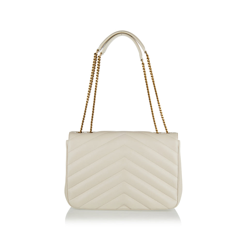 Оригінальна Loulou Large Matelassé Leather Shoulder Bag Saint laurent – детальний вид