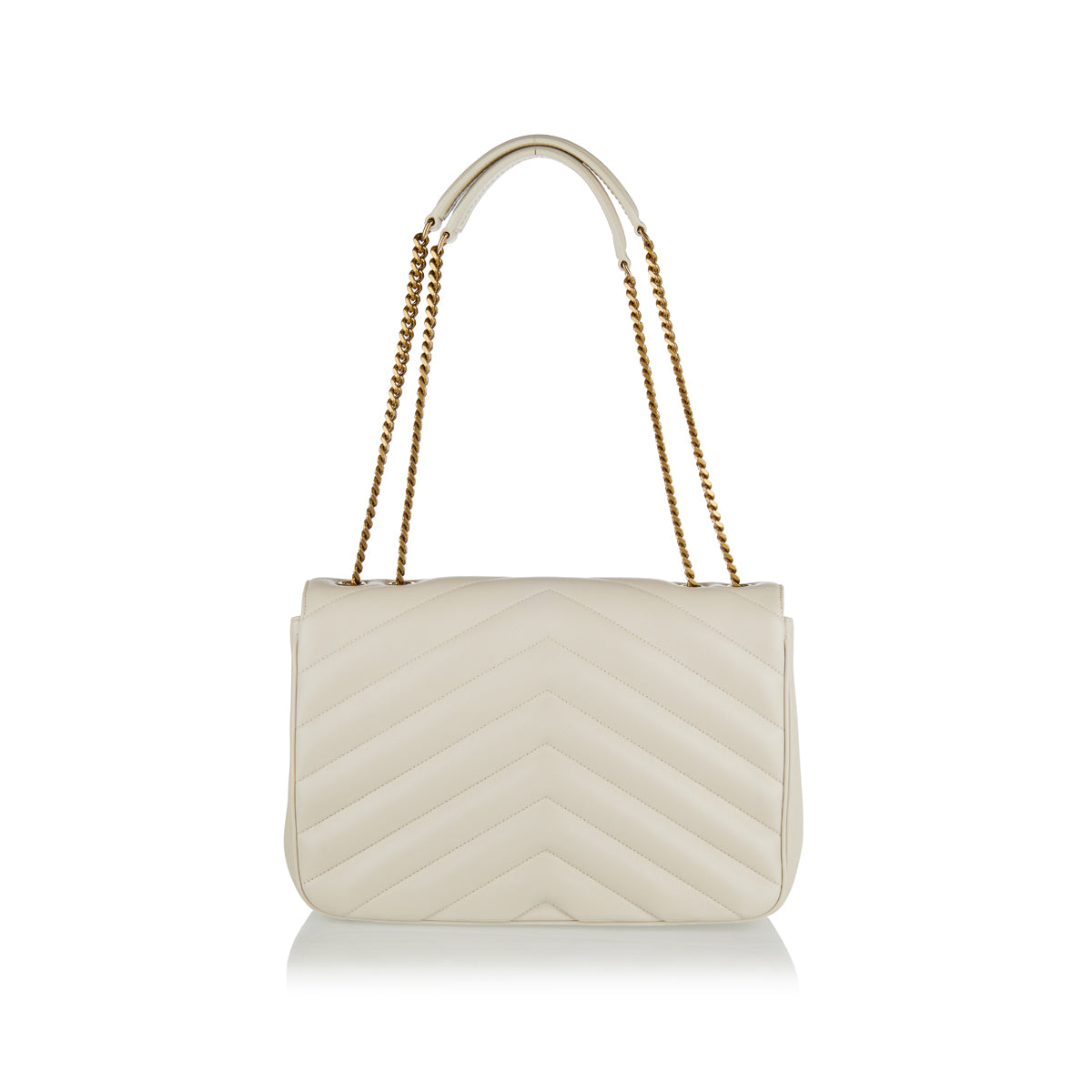 Оригінальна Loulou Large Matelassé Leather Shoulder Bag Saint laurent – детальний вид