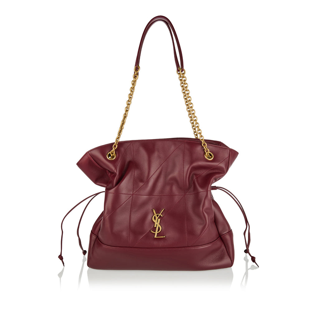 Jamie 4.3 Leather Shopping Bag Saint laurent – Гарантія оригінальності – боковий вид
