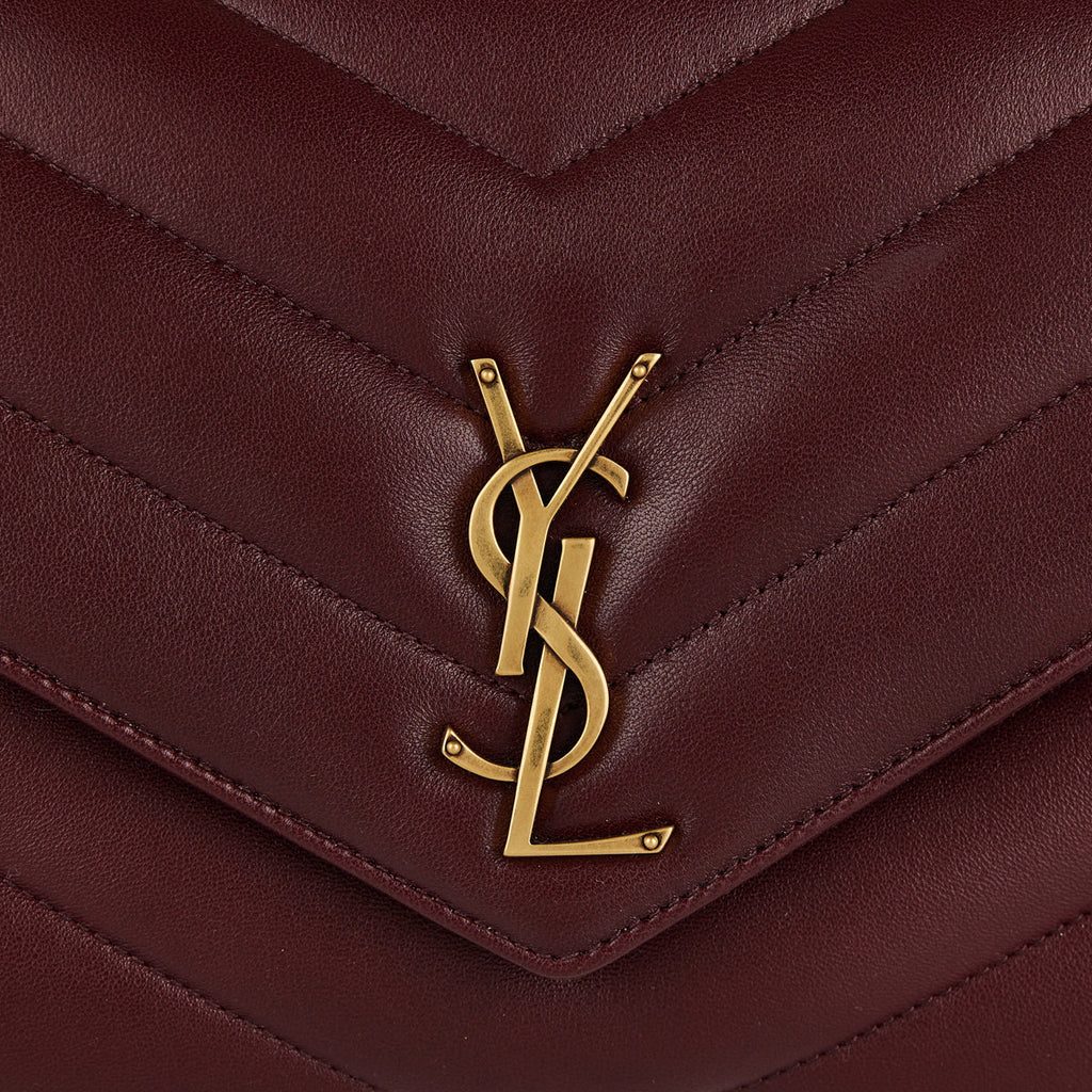 Оригінальна Loulou Medium Matelassé Shoulder Bag Saint laurent – збільшений вид