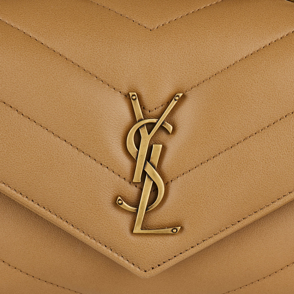 Loulou Small Matelassé Shoulder Bag Saint laurent – Гарантія оригінальності – збільшений вид