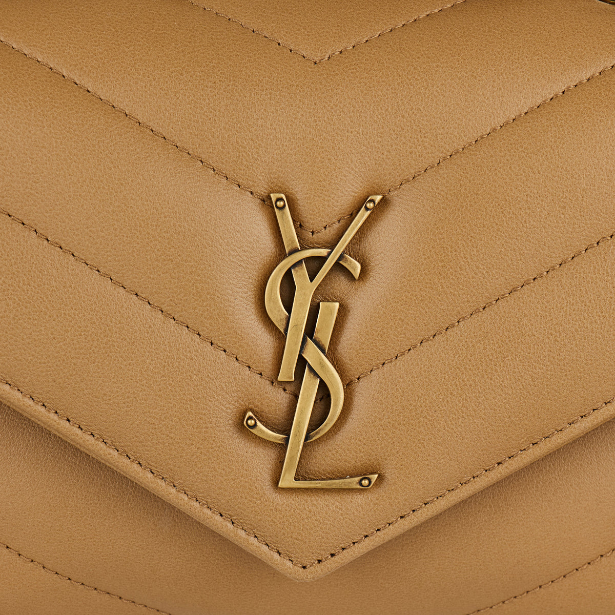 Loulou Small Matelassé Shoulder Bag Saint laurent – Гарантія оригінальності – збільшений вид