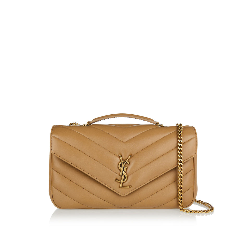 Loulou Medium Shoulder Bag Saint laurent оригінал – Купити в Україні – боковий вид
