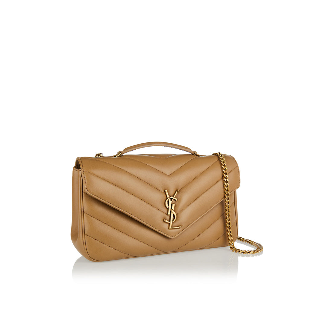 Loulou Medium Shoulder Bag Saint laurent оригінал – Купити в Україні – вид ззаду