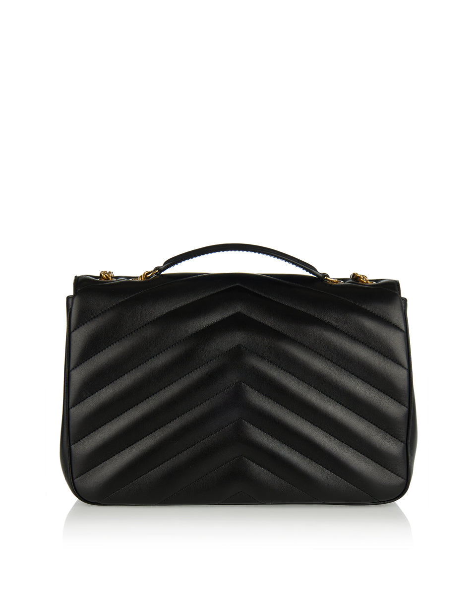 Оригінальна Loulou Large Matelassé Leather Shoulder Bag Saint laurent – детальний вид