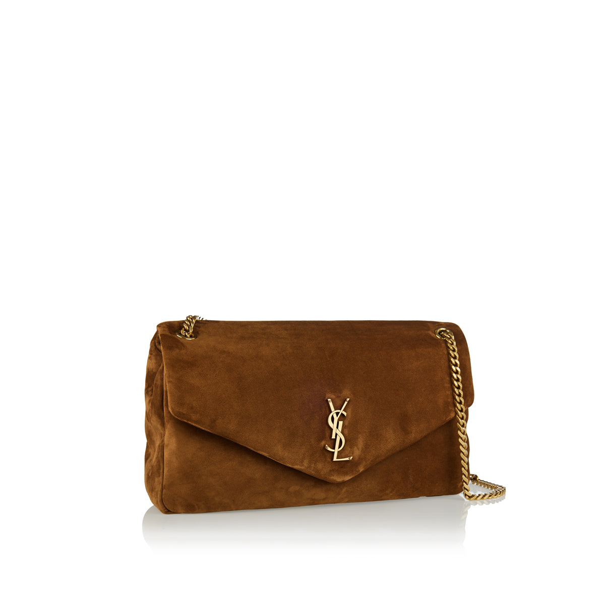 Calypso Large Suede Bag Saint laurent оригінал – Купити в Україні – вид ззаду