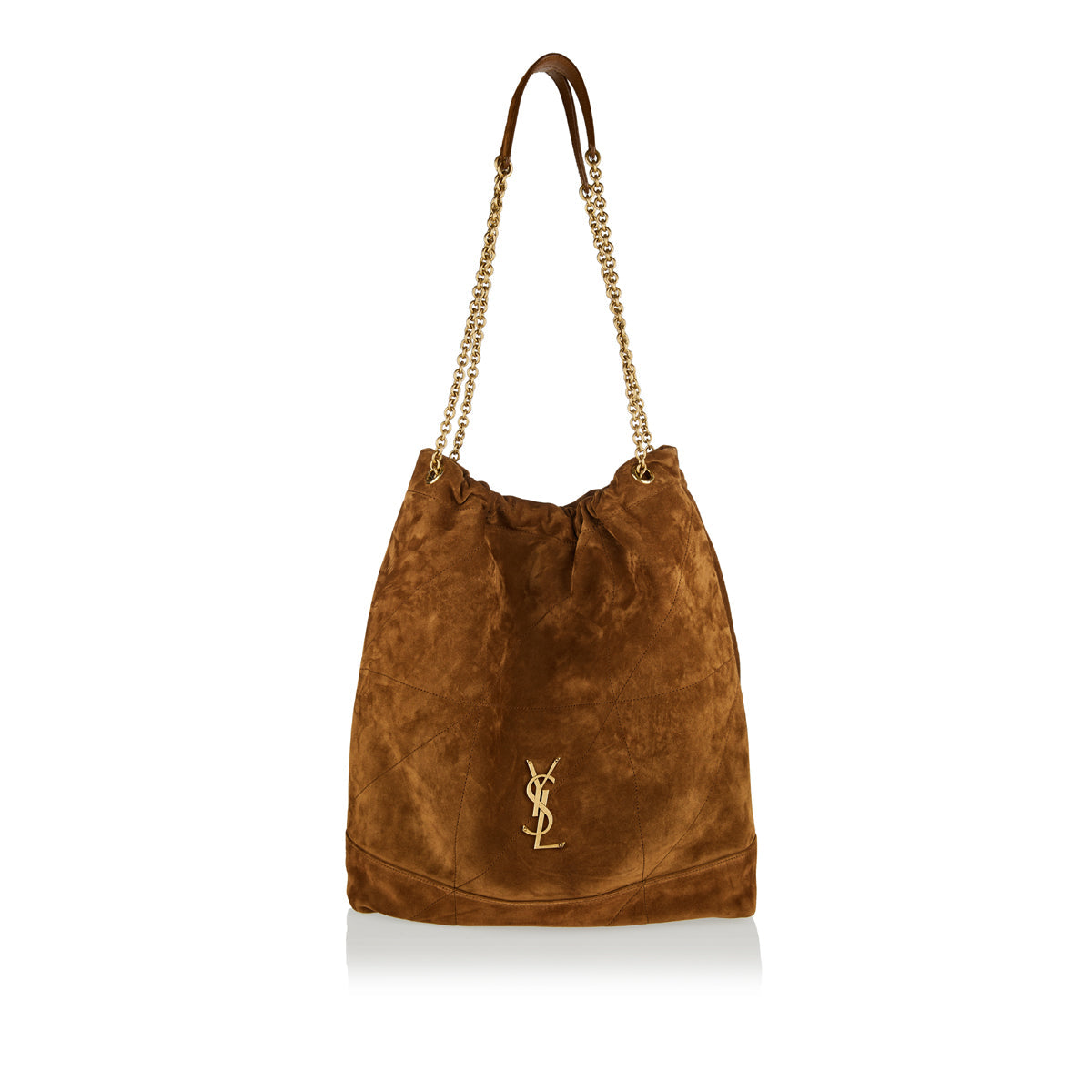 Оригінальна Jamie Large Suede Bag Saint laurent – боковий вид